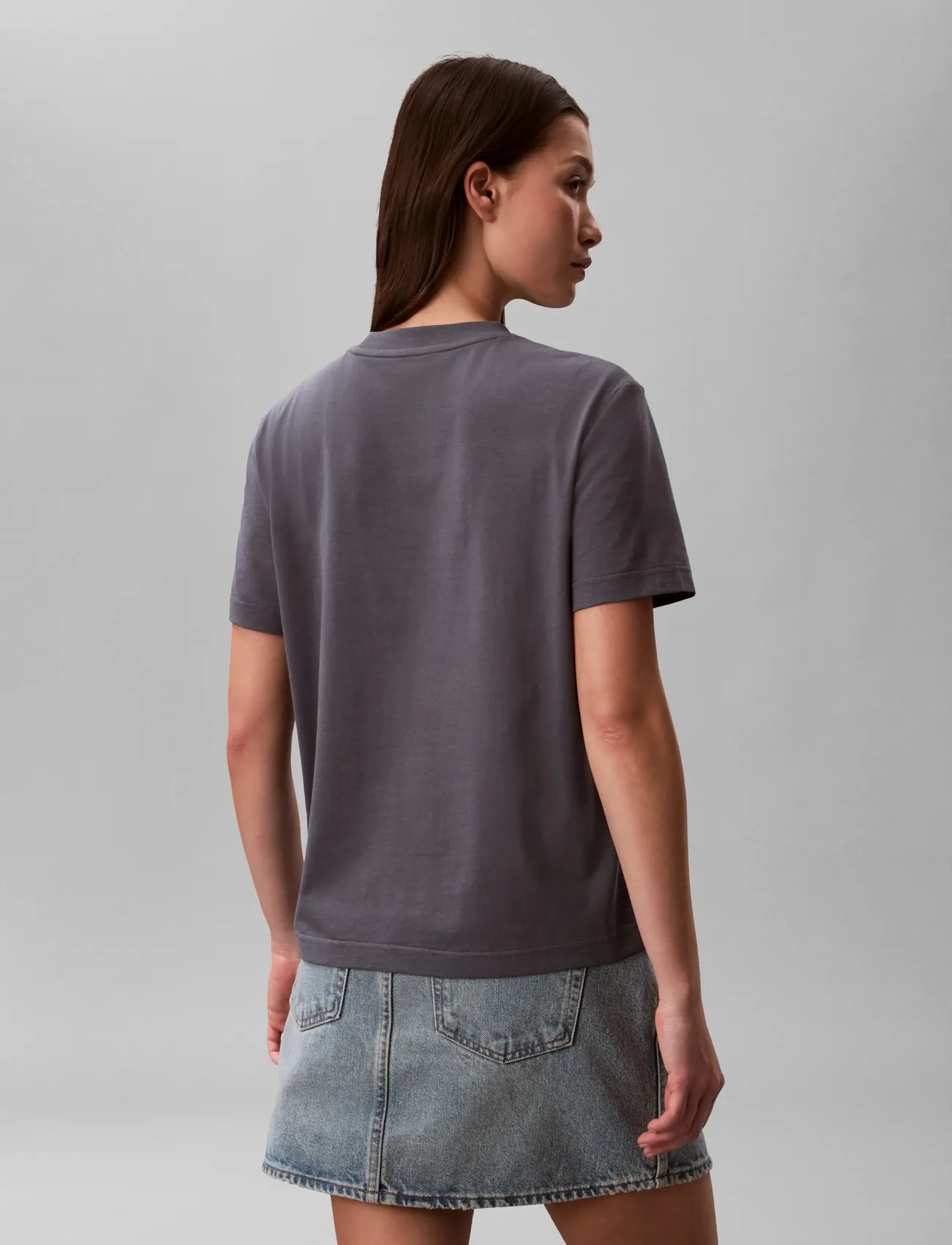 Calvin Klein Jeans - HERO SS CLASSIC MONOLOGO CNECK T - t-shirts - turbulence - 2