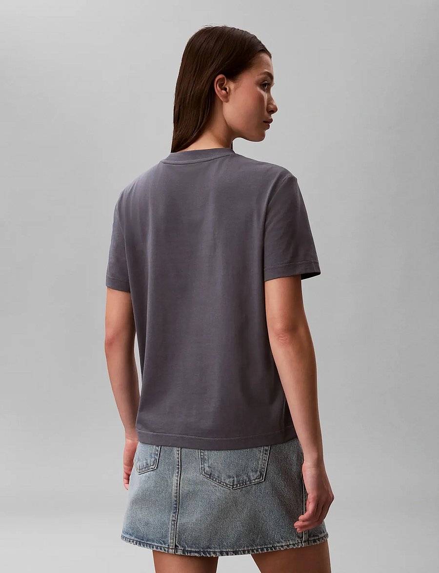 Calvin Klein Jeans - HERO SS CLASSIC MONOLOGO CNECK T - t-shirts - turbulence - 2