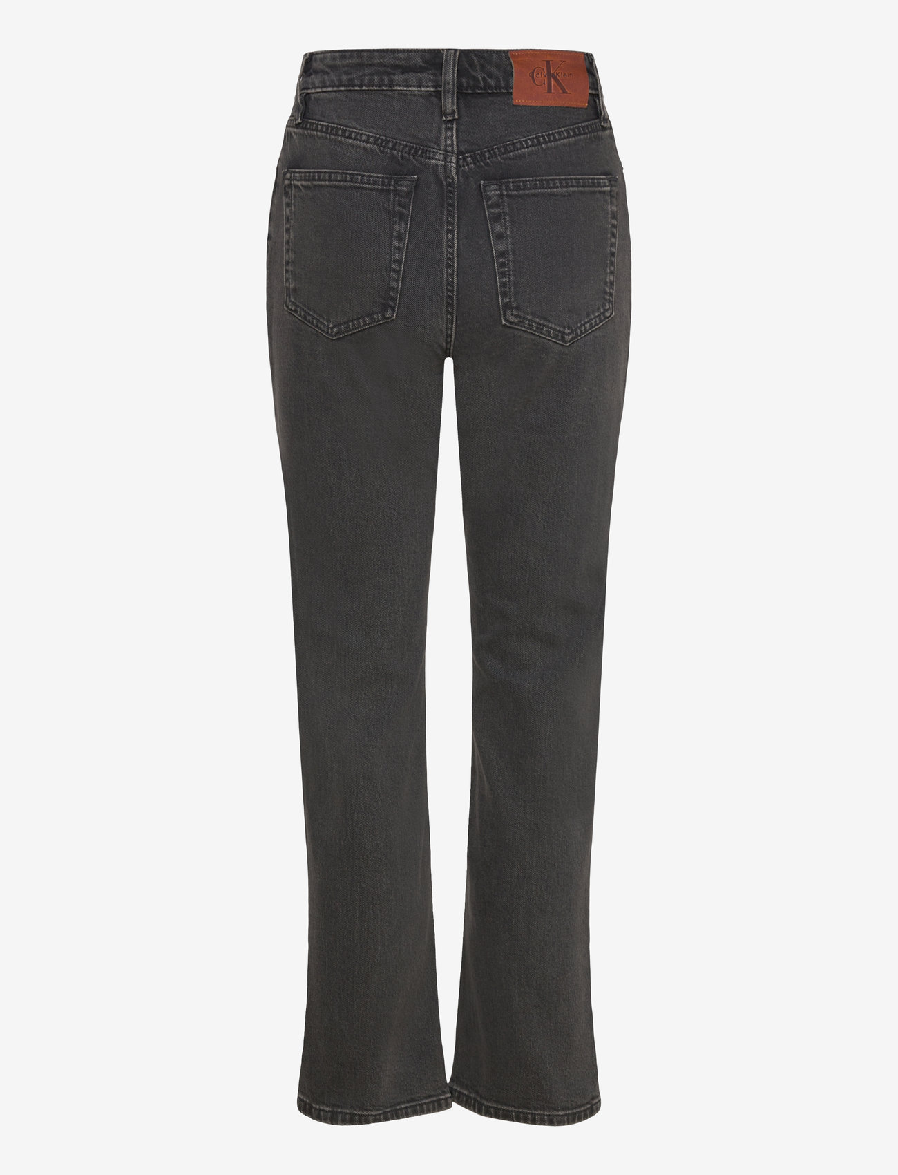 Calvin Klein Jeans - HIGH RISE STRAIGHT CK ESSENTIAL - straight jeans - ck essential black - 2