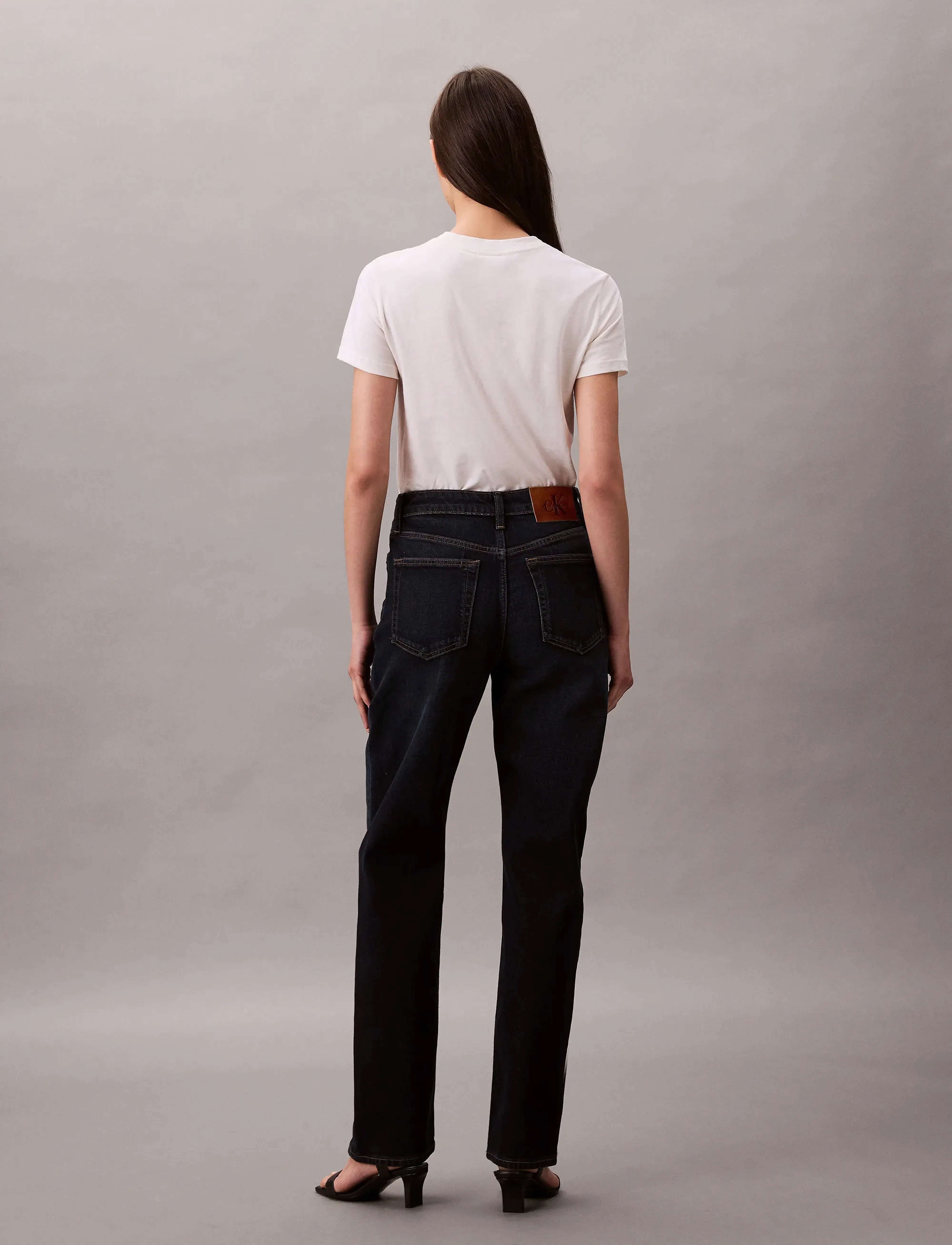 Calvin Klein Jeans High Rise Straight Oxbow jeans dam – bild 2