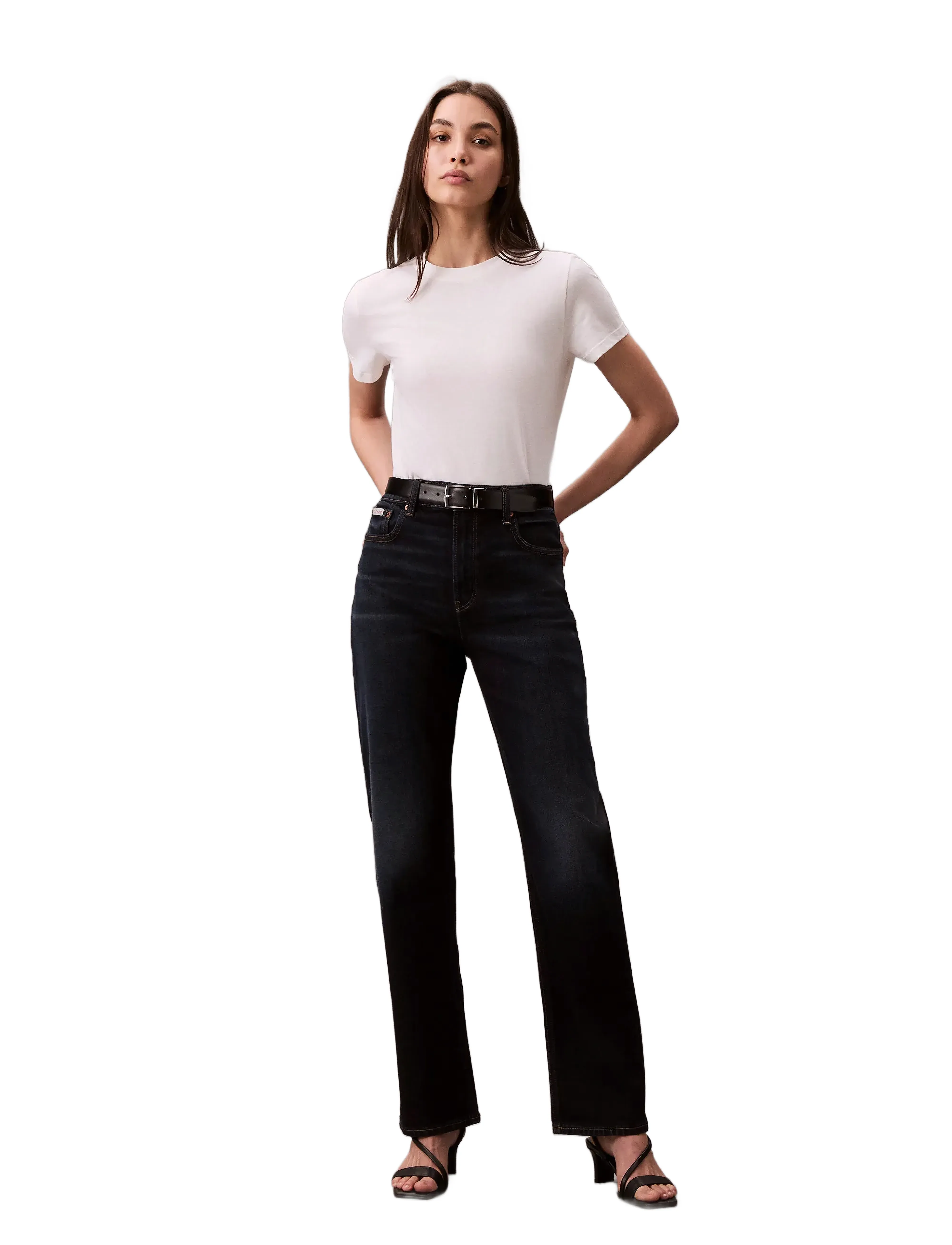 Calvin Klein Jeans High Rise Straight Oxbow jeans dam – bild 6