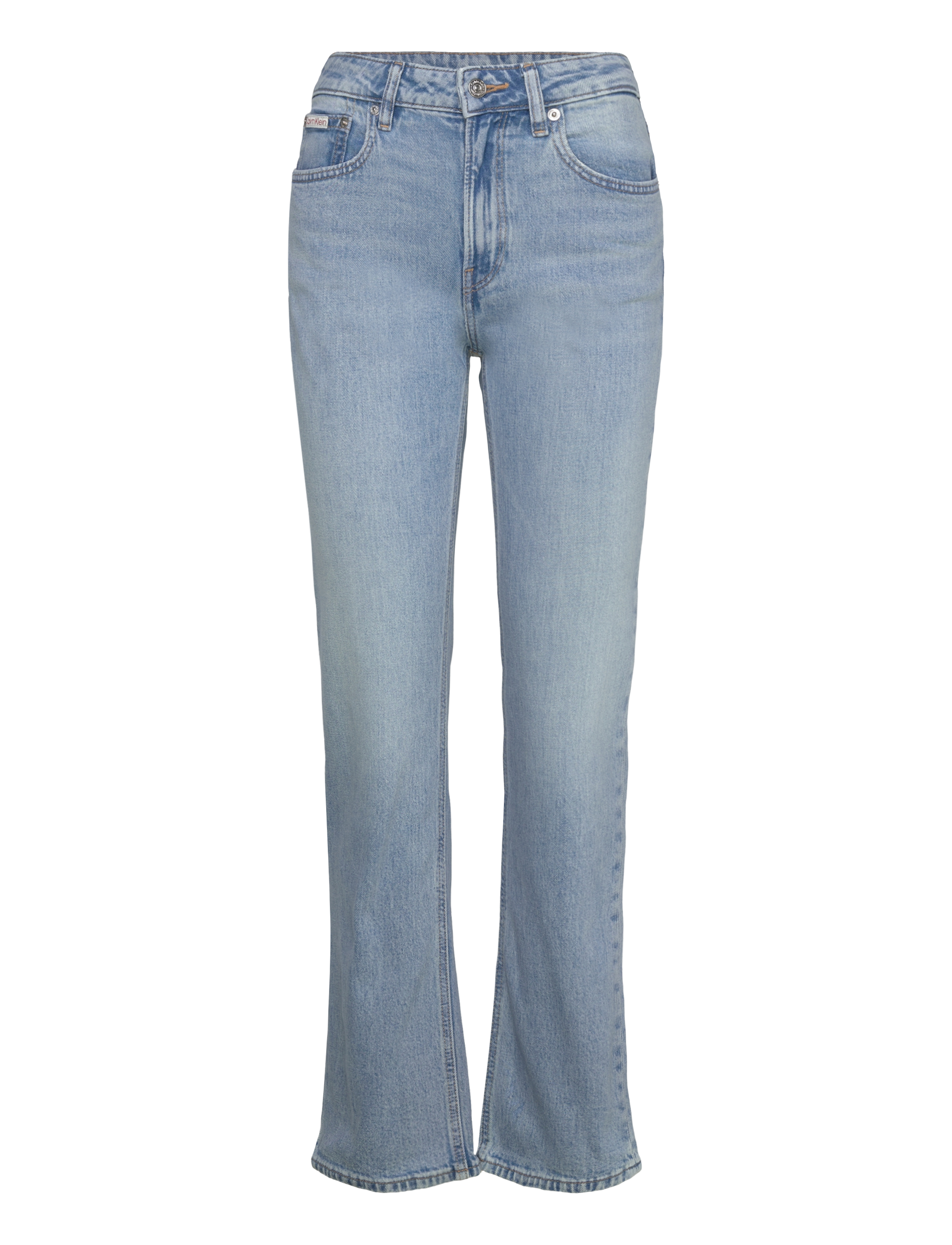 Calvin Klein Jeans HIGH RISE STRAIGHT NASSAU - Jeans - NASSAU / blue