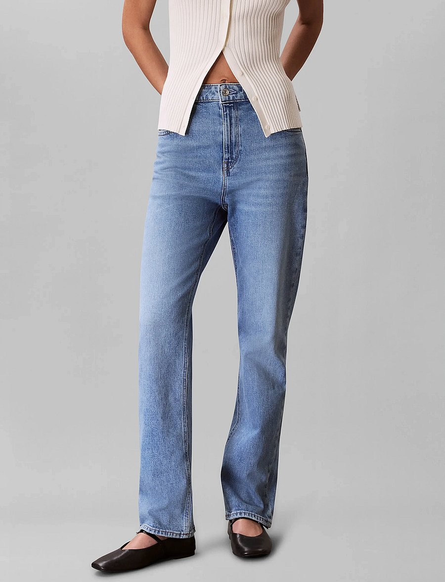 Calvin Klein Jeans - HIGH RISE STRAIGHT NASSAU - gerade jeans - nassau - 3
