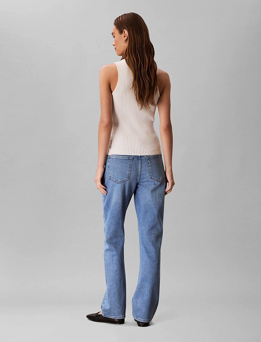 Calvin Klein Jeans - HIGH RISE STRAIGHT NASSAU - gerade jeans - nassau - 4