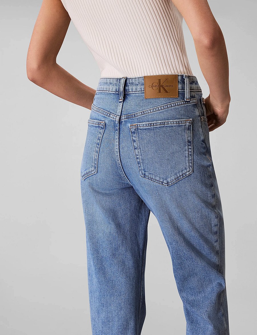 Calvin Klein Jeans - HIGH RISE STRAIGHT NASSAU - gerade jeans - nassau - 5