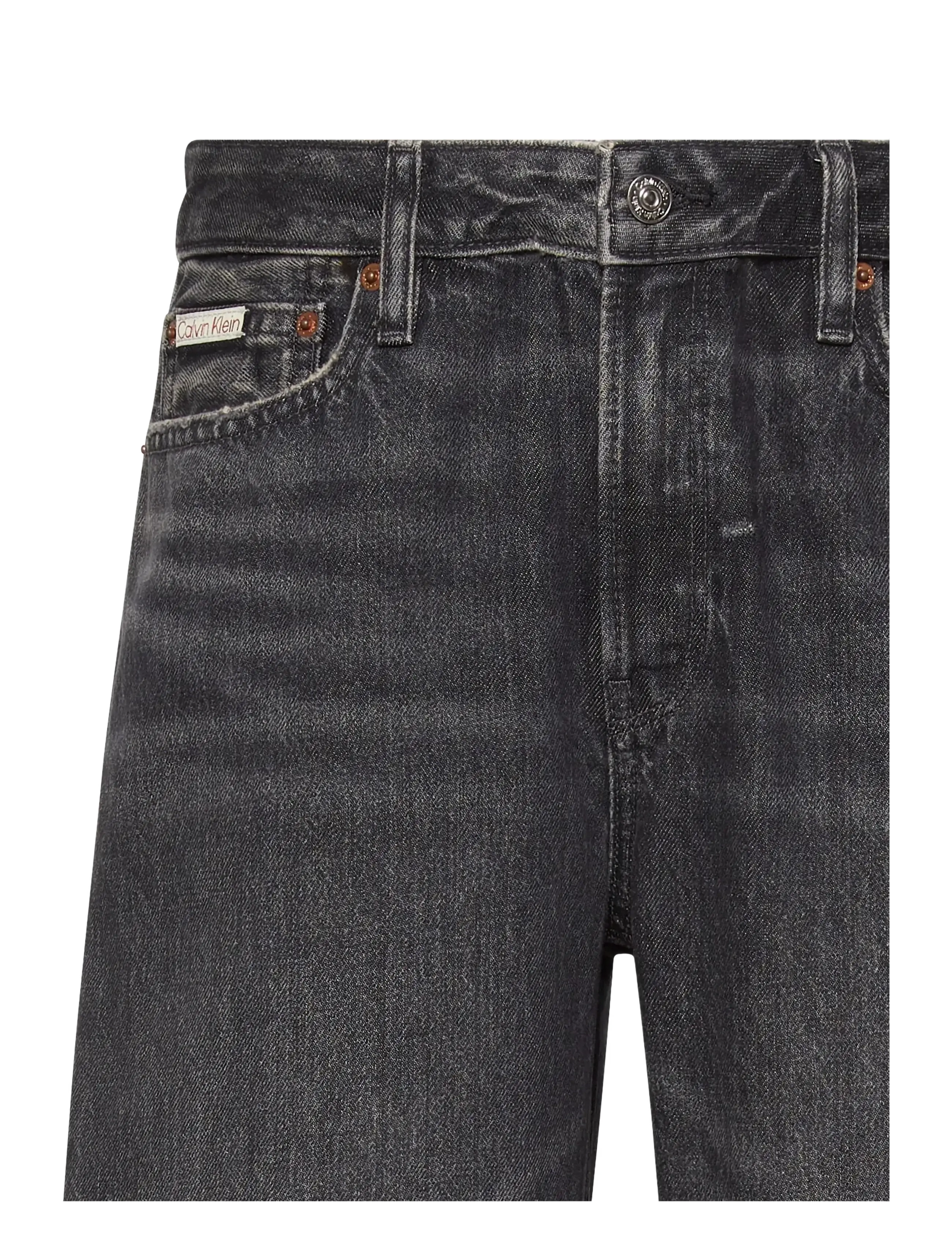 Calvin Klein Jeans - SIGNATURE 90s STRAIGHT BLACK FOG - straight jeans - black fog - 3
