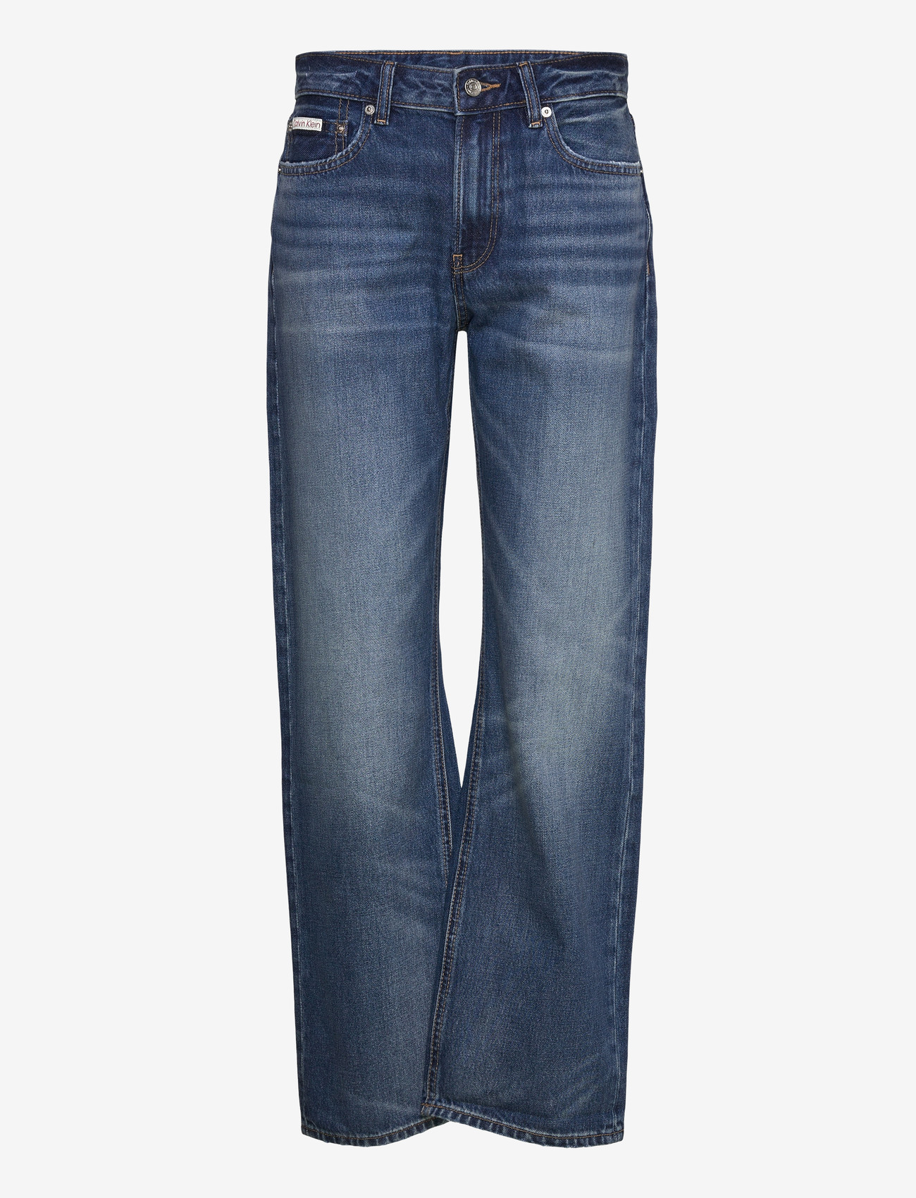 Calvin Klein Jeans - SIGNATURE 90s STRAIGHT SOLAR FLA - sirge säärega teksad - solar flare - 0