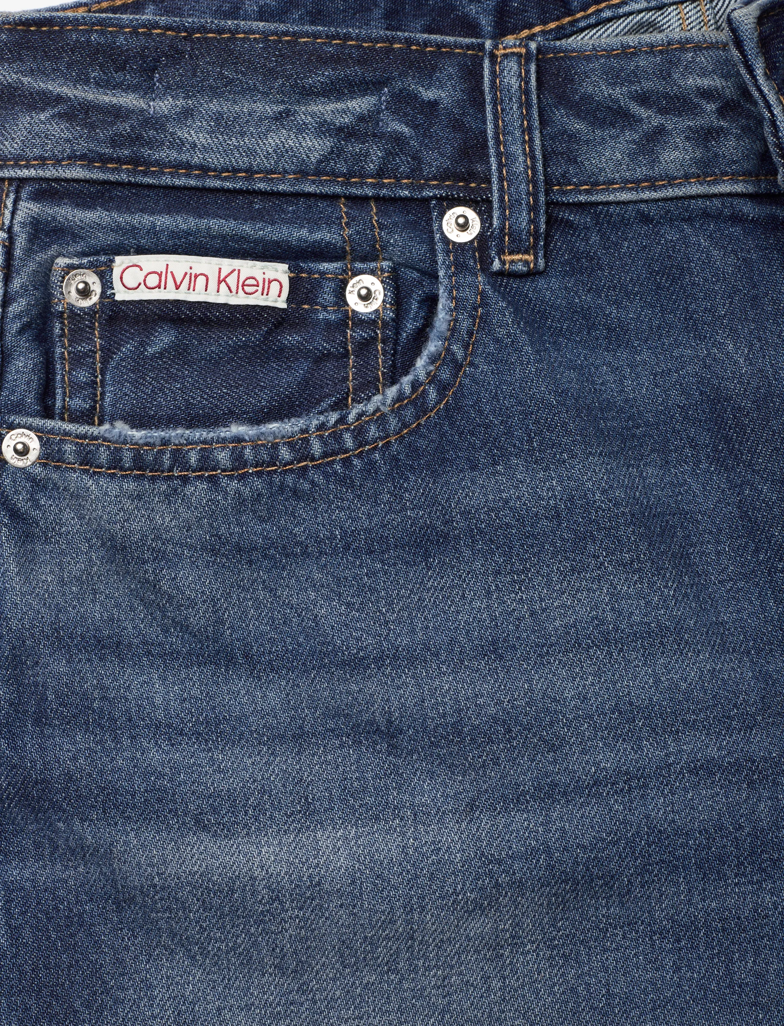 Calvin Klein Jeans - SIGNATURE 90s STRAIGHT SOLAR FLA - sirge säärega teksad - solar flare - 2