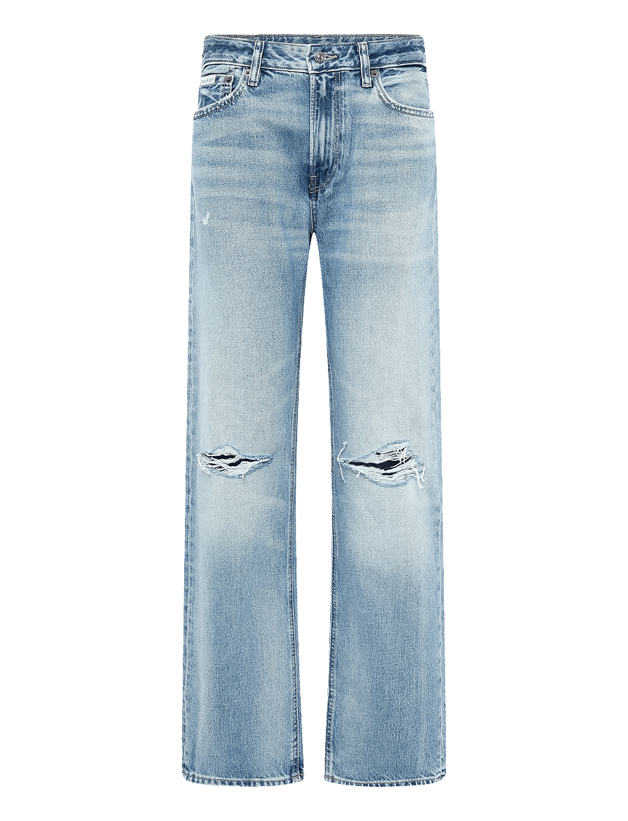 Calvin Klein Jeans - SIGNATURE 90s STRAIGHT GOLD DUST - straight jeans - gold dust - 1