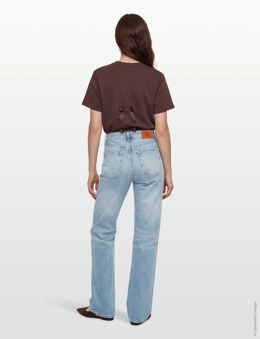 Calvin Klein Jeans - SIGNATURE 90s STRAIGHT GOLD DUST - straight jeans - gold dust - 4