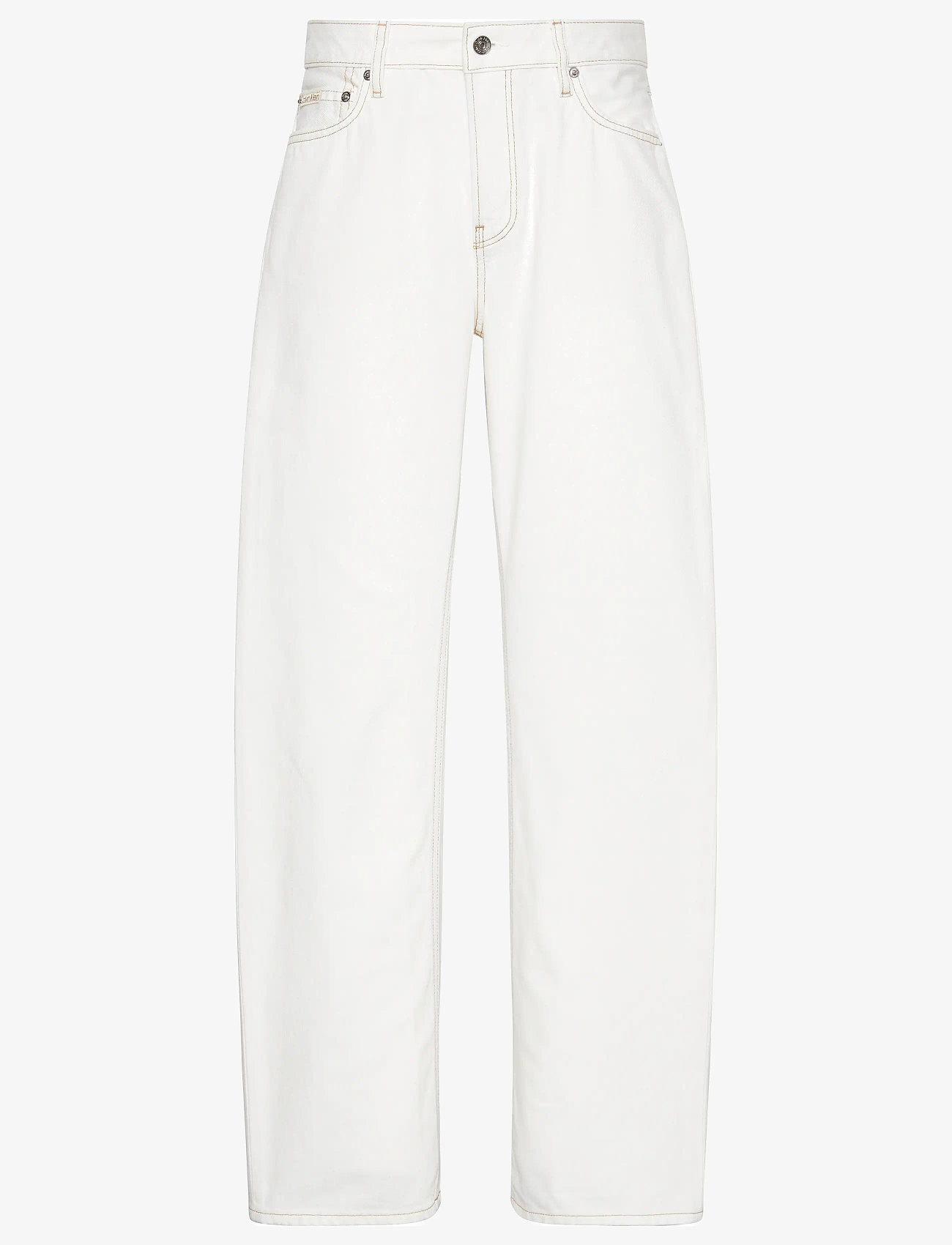 Calvin Klein Jeans - SIGNATURE 90s STRAIGHT CHALK - straight jeans - chalk white - 1