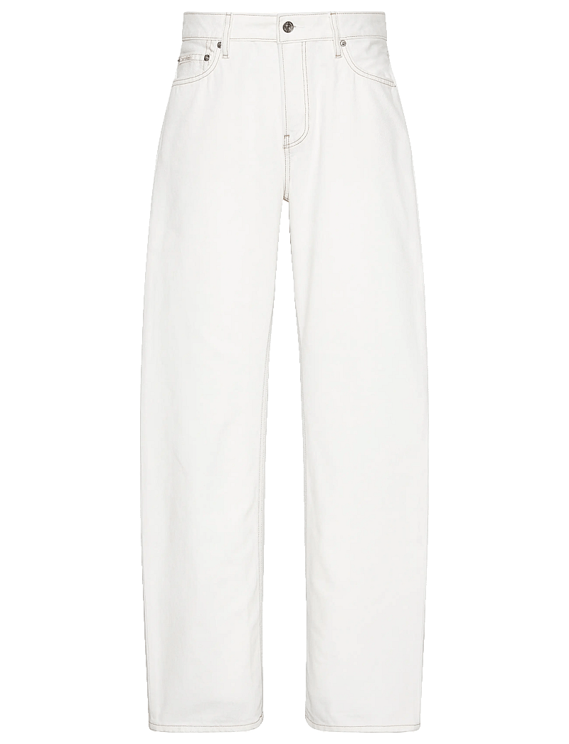 Calvin Klein Jeans - SIGNATURE 90s STRAIGHT CHALK - straight jeans - chalk white - 1