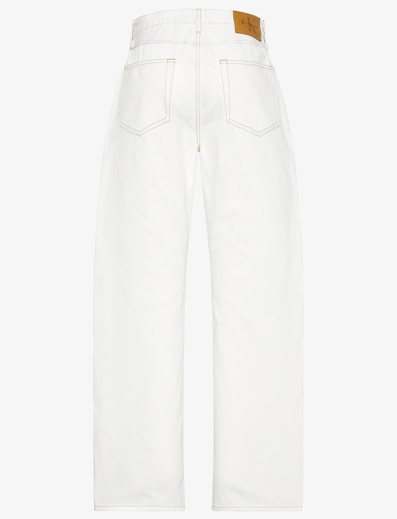 Calvin Klein Jeans - SIGNATURE 90s STRAIGHT CHALK - straight jeans - chalk white - 2