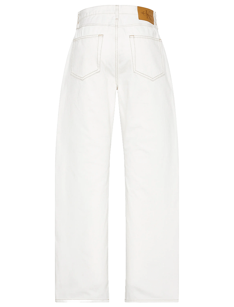 Calvin Klein Jeans - SIGNATURE 90s STRAIGHT CHALK - straight jeans - chalk white - 2