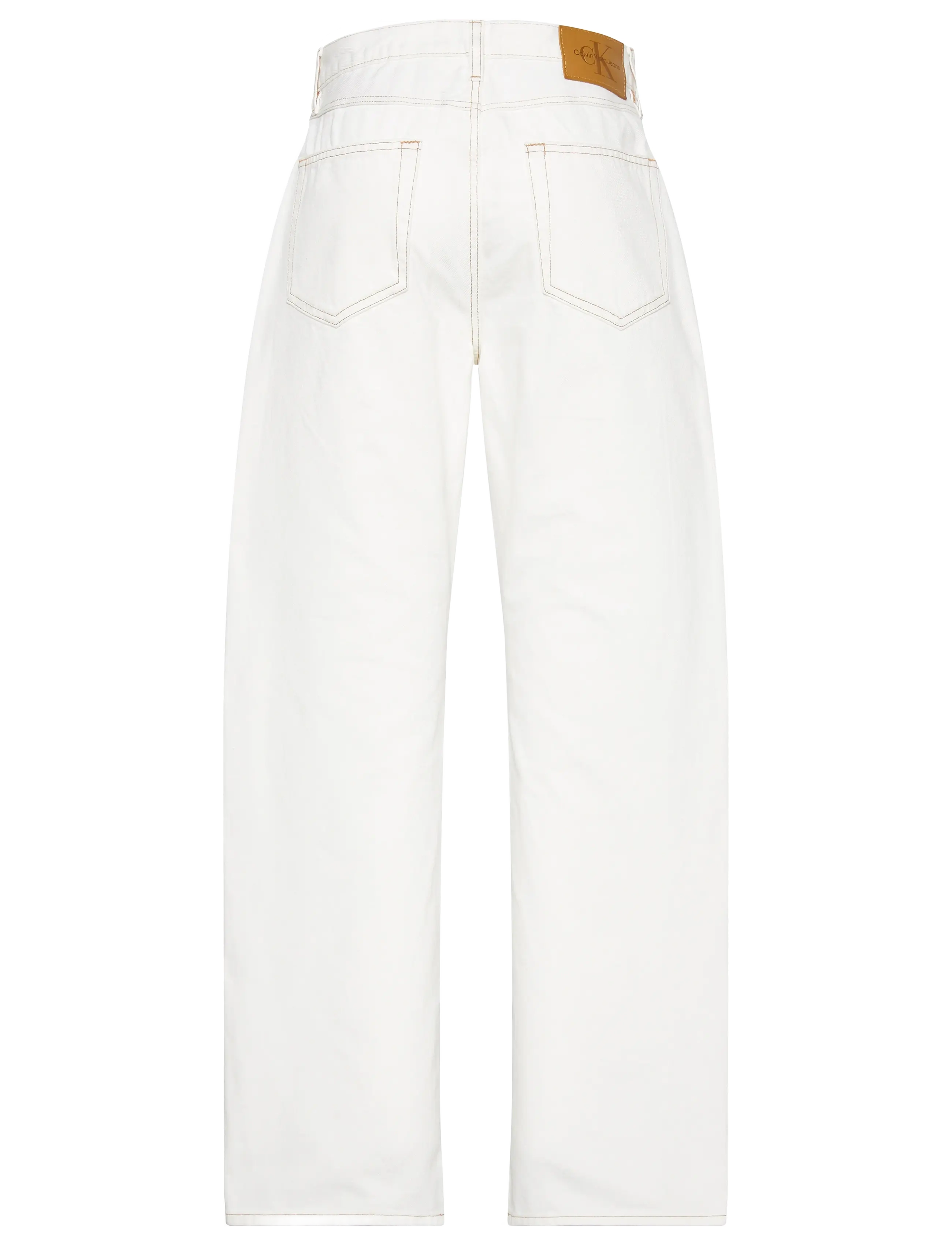 Calvin Klein Jeans - SIGNATURE 90s STRAIGHT CHALK - chalk white - 2