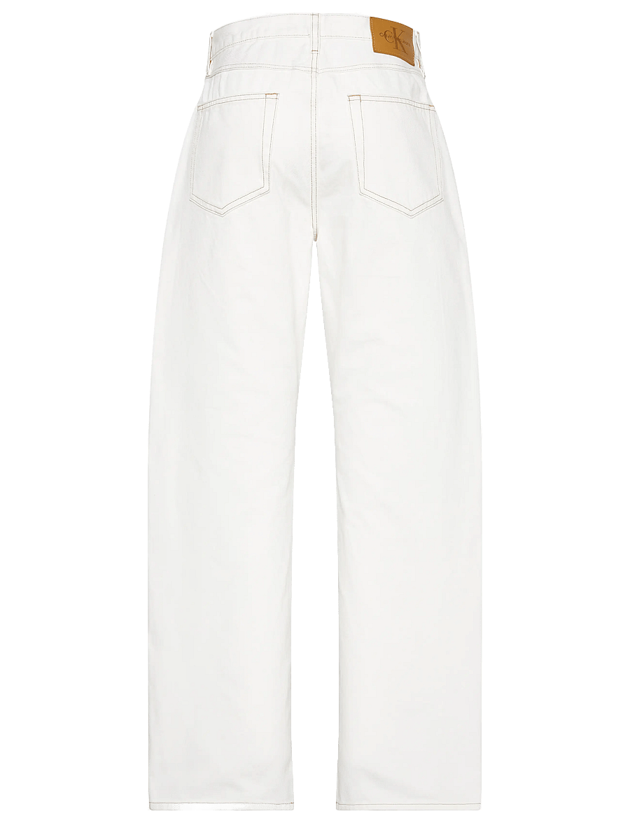 Calvin Klein Jeans - SIGNATURE 90s STRAIGHT CHALK - chalk white - 2