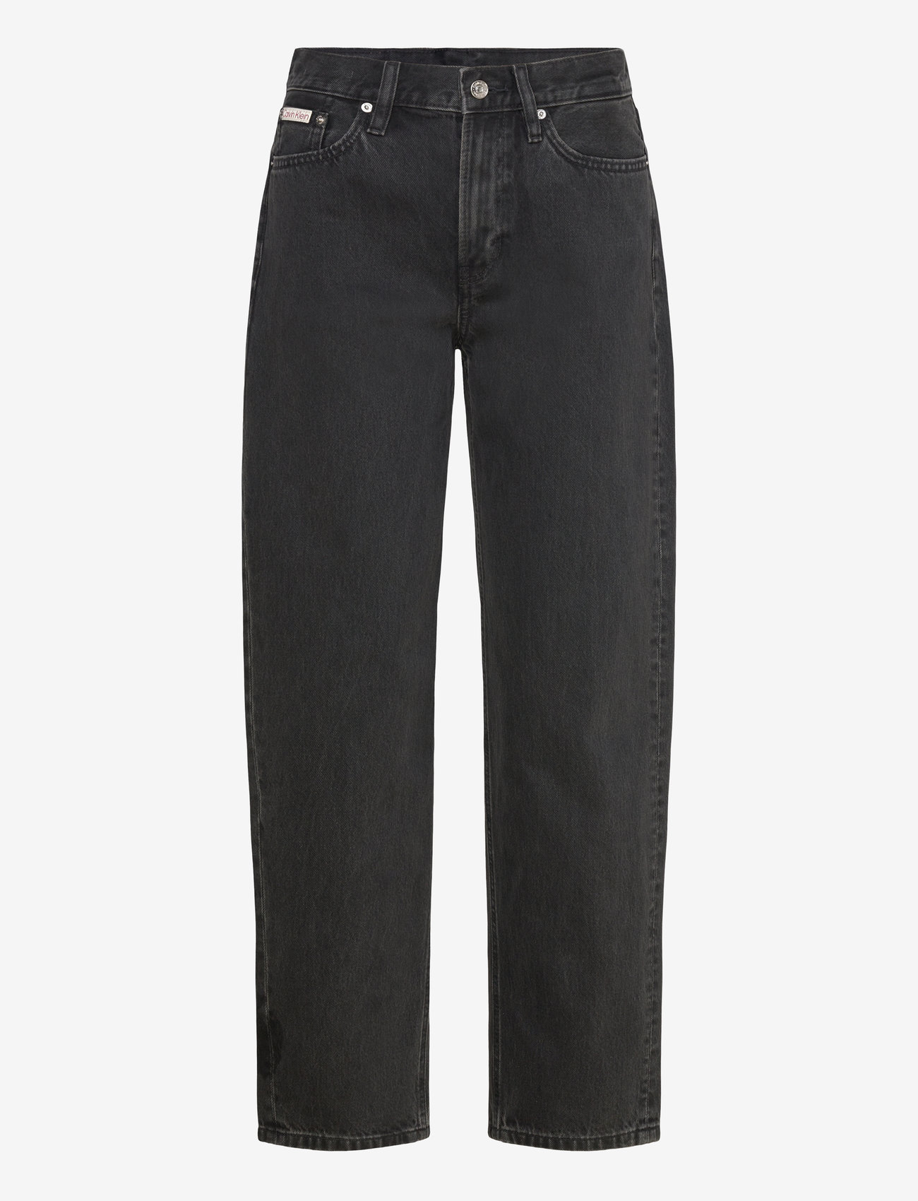 Calvin Klein Jeans - 90S LOOSE CK ESSENTIAL BLACK - hosen mit weitem bein - ck essential black - 1