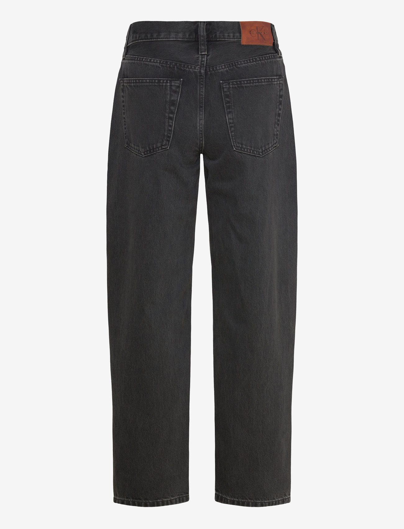 Calvin Klein Jeans - 90S LOOSE CK ESSENTIAL BLACK - hosen mit weitem bein - ck essential black - 2