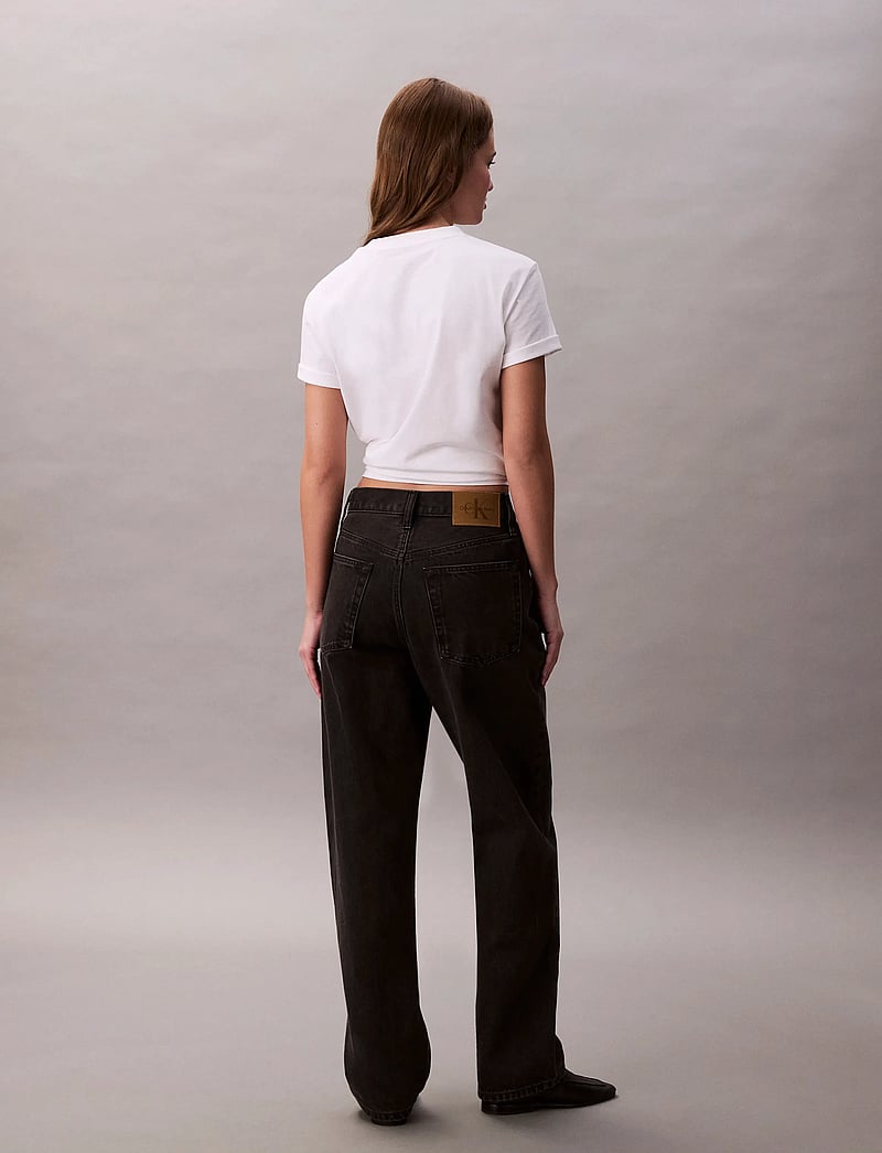 Calvin Klein Jeans - 90S LOOSE CK ESSENTIAL BLACK - laia säärega teksad - ck essential black - 5