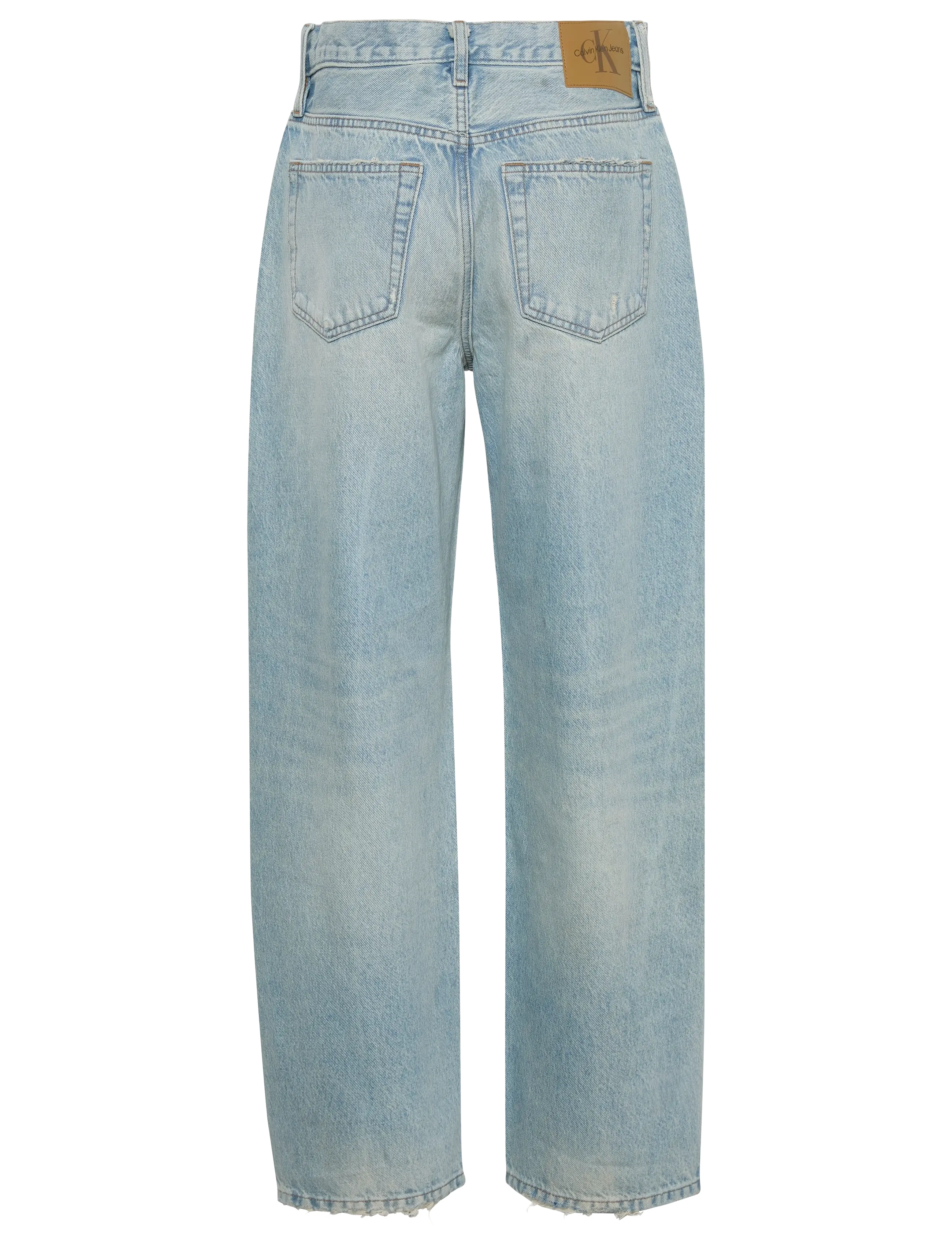 Calvin Klein Jeans - 90S LOOSE INDIGO SOUND - hosen mit weitem bein - indigo sound - 1
