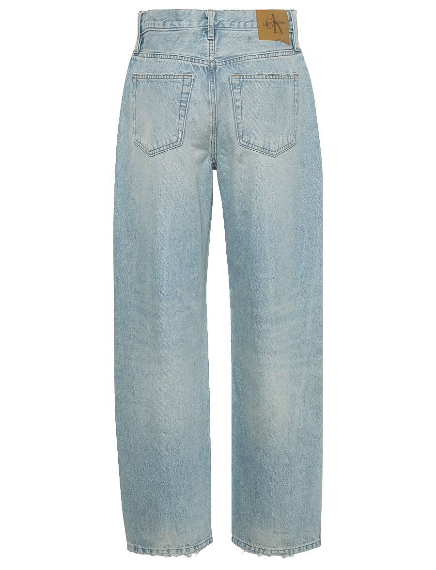 Calvin Klein Jeans - 90S LOOSE INDIGO SOUND - hosen mit weitem bein - indigo sound - 1