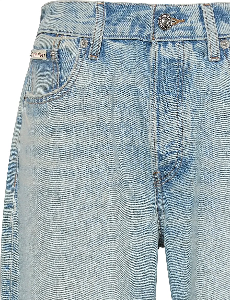 Calvin Klein Jeans - 90S LOOSE INDIGO SOUND - hosen mit weitem bein - indigo sound - 3