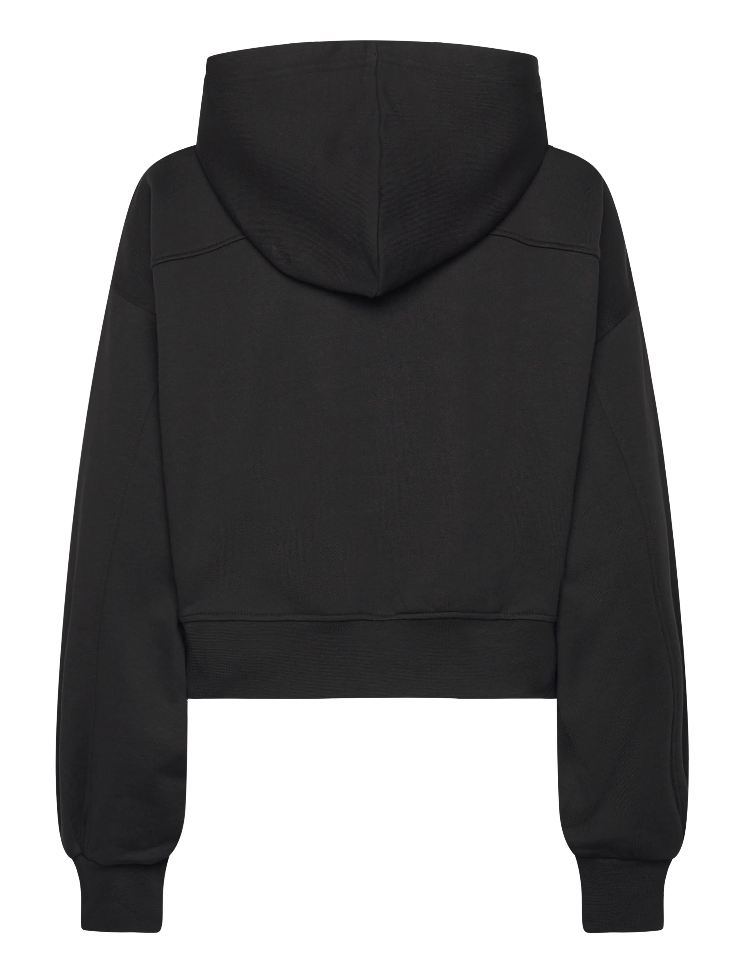 Calvin Klein Jeans - FRENCH TERRY WOVEN LABEL FZ HOOD - pulls à capuche - black - 1