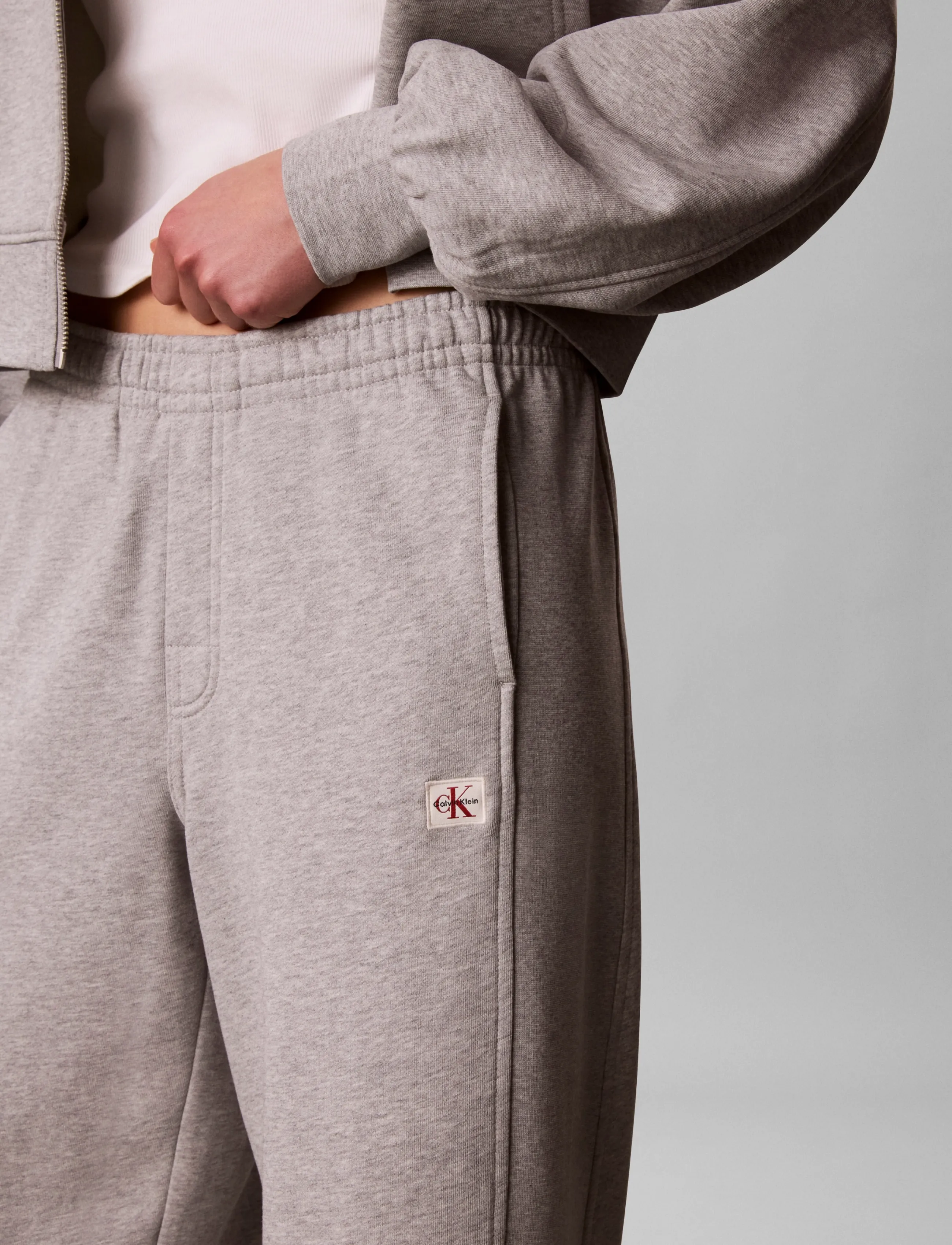French Terry Woven Label Jogger 3