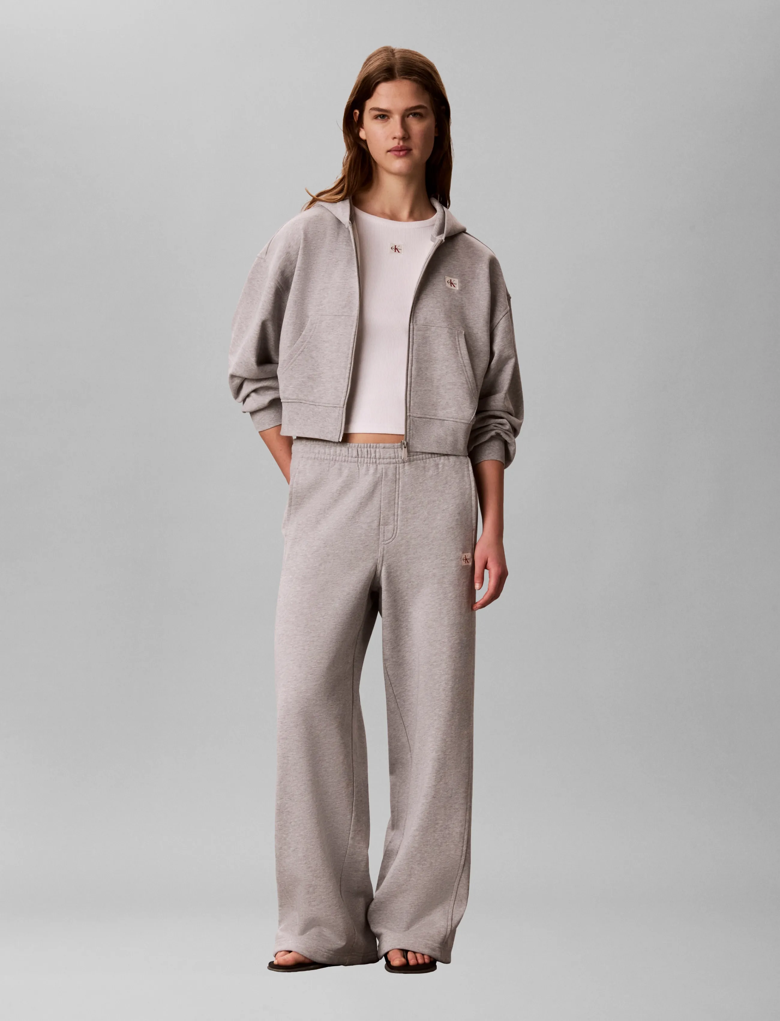 French Terry Woven Label Jogger 5
