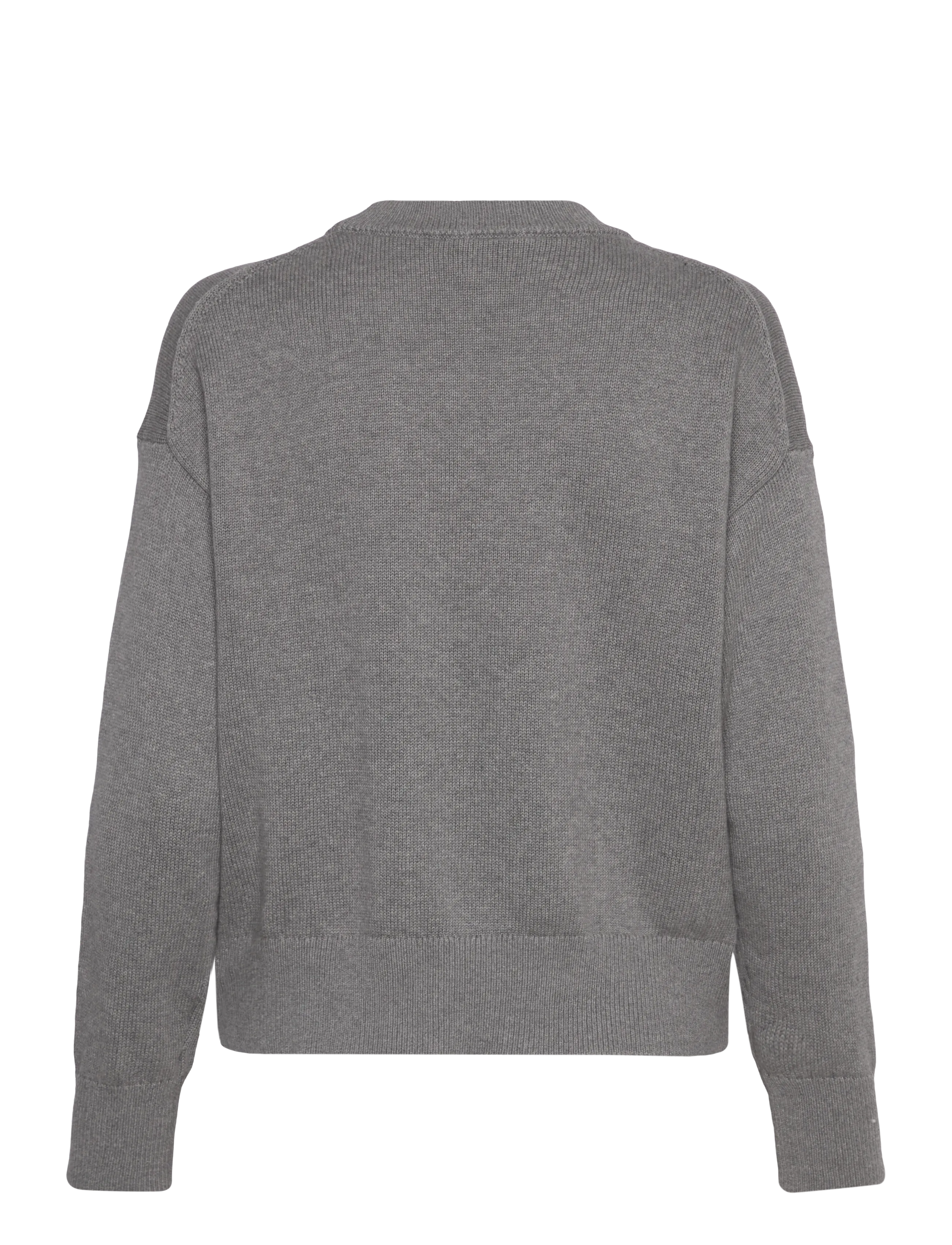 Calvin Klein Jeans - Cotton Graphic Pullover - jumpers - b30 grey heather - 2