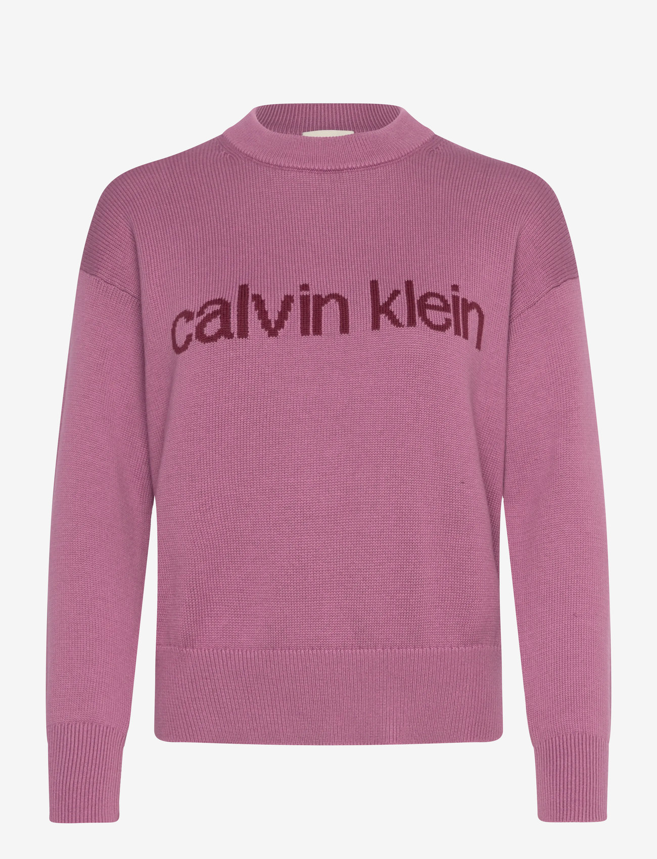Calvin Klein Jeans - Cotton Graphic Pullover - pullover - bordeaux - 1
