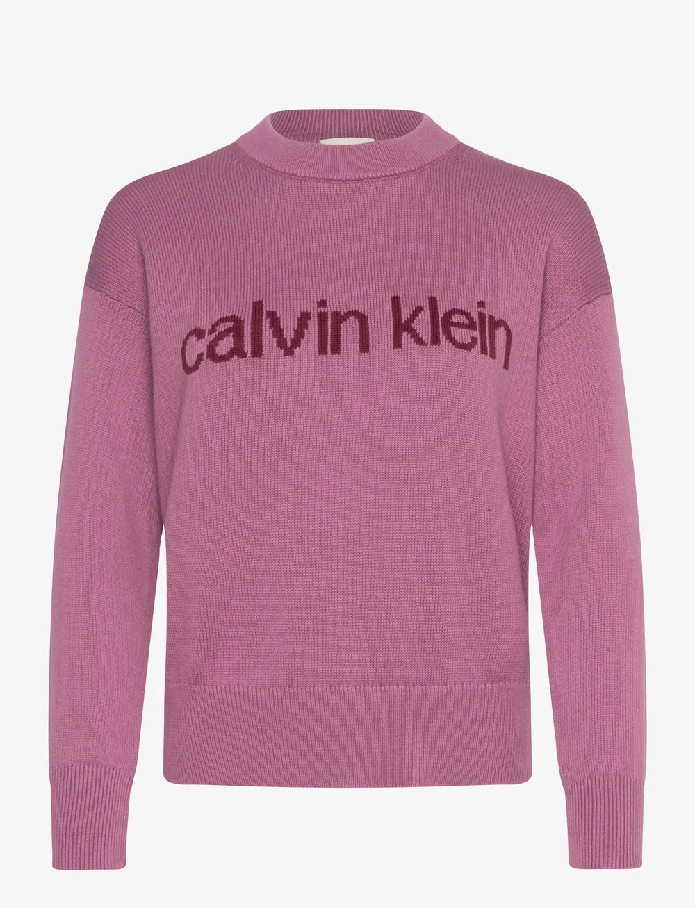 Calvin Klein Jeans - Cotton Graphic Pullover - sviitrid - bordeaux - 1