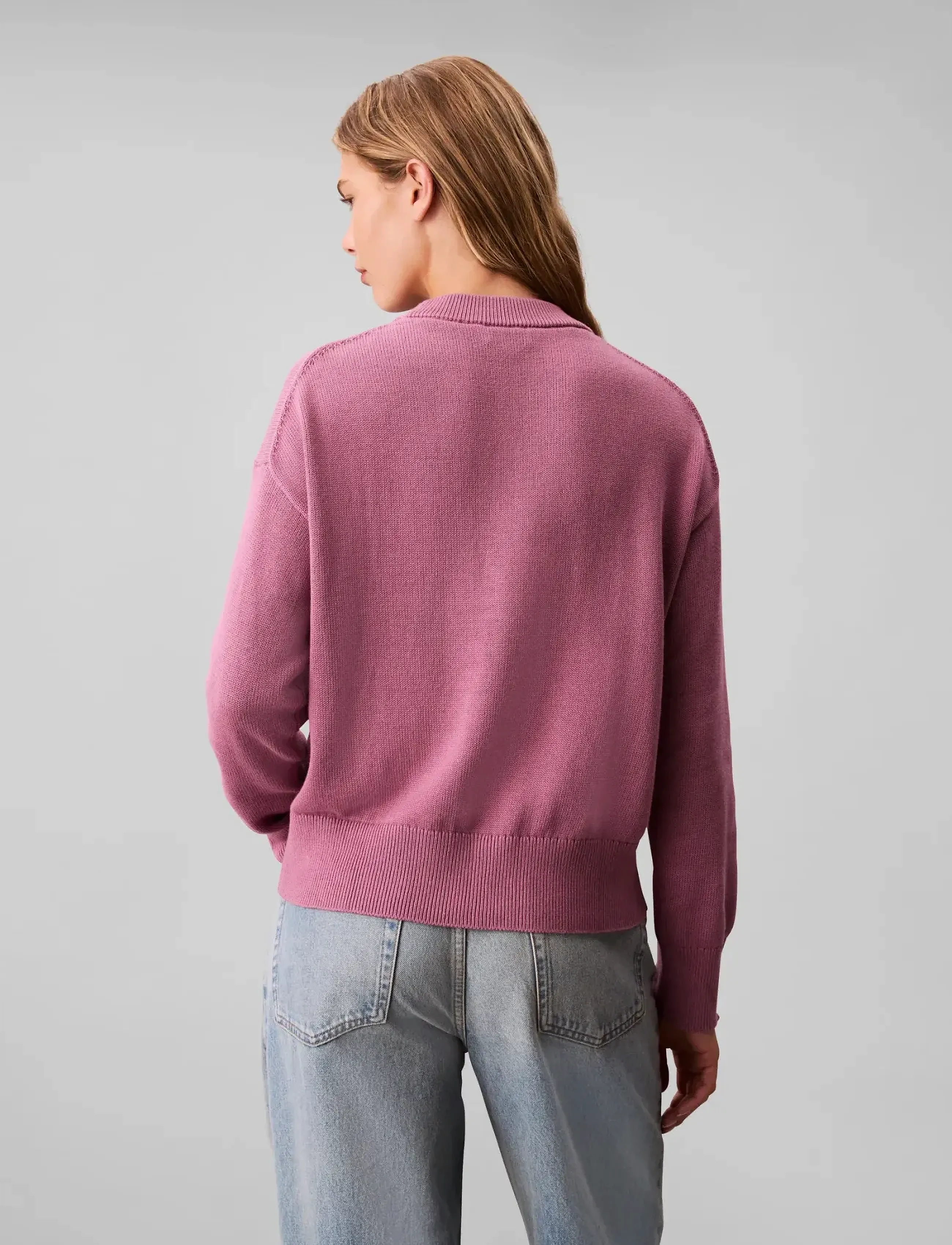 Calvin Klein Jeans Cotton Graphic Pullover sweatshirts dam – bild 5