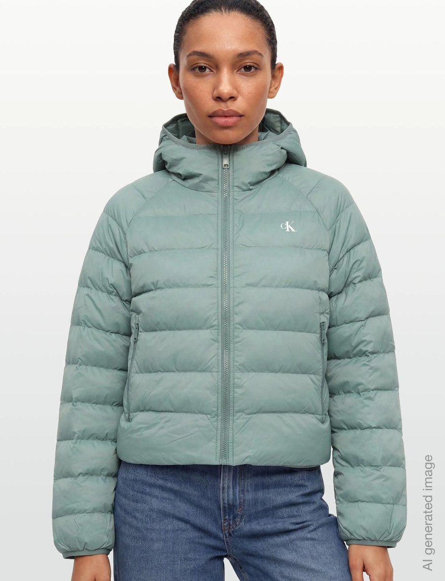 Calvin Klein Jeans - LIGHTWEIGHT QUILTED JACKET PACKA - frühlingsjacken - autumn green - 3