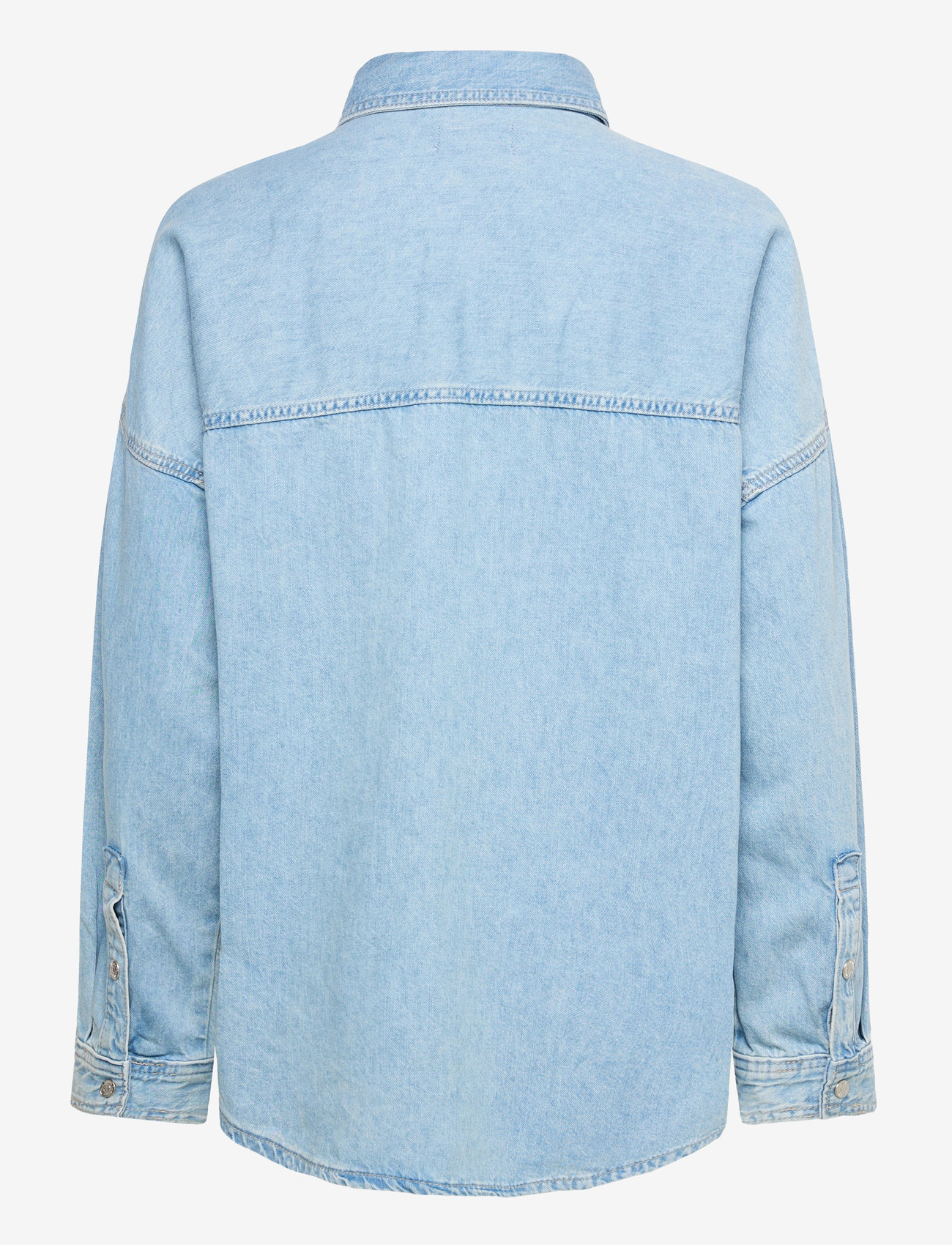 Calvin Klein Jeans - RELAXED LINEN DENIM SHIRT AARON - jeansskjortor - aaron indigo - 1