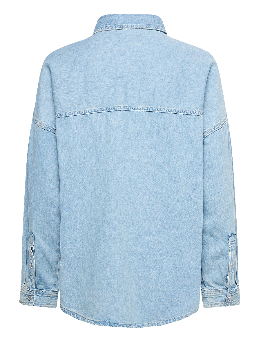 Calvin Klein Jeans - RELAXED LINEN DENIM SHIRT AARON - aaron indigo - 1