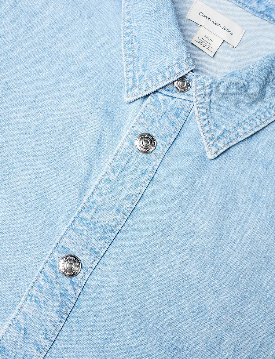 Calvin Klein Jeans - RELAXED LINEN DENIM SHIRT AARON - aaron indigo - 2