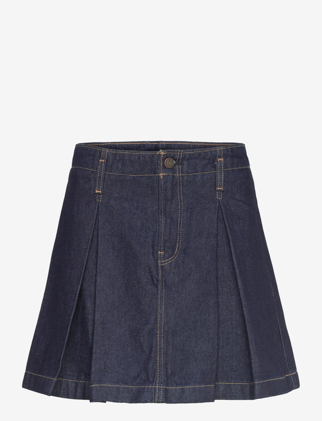 Calvin Klein Jeans - PLEATED DENIM SKIRT CK CLASSIC R - jeanskjolar - ck classic rinse - 1