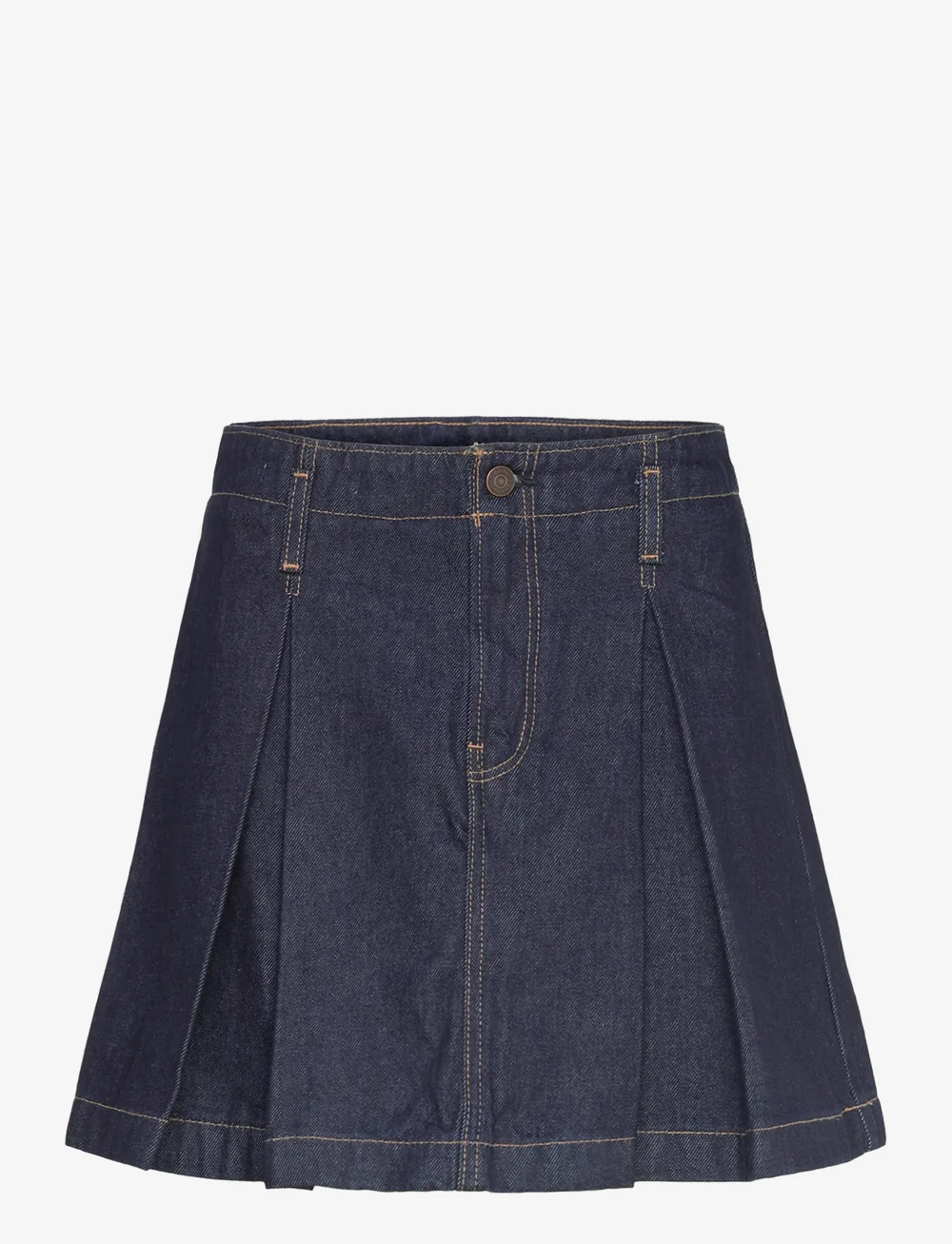 Calvin Klein Jeans - PLEATED DENIM SKIRT CK CLASSIC R - denimnederdele - ck classic rinse - 1