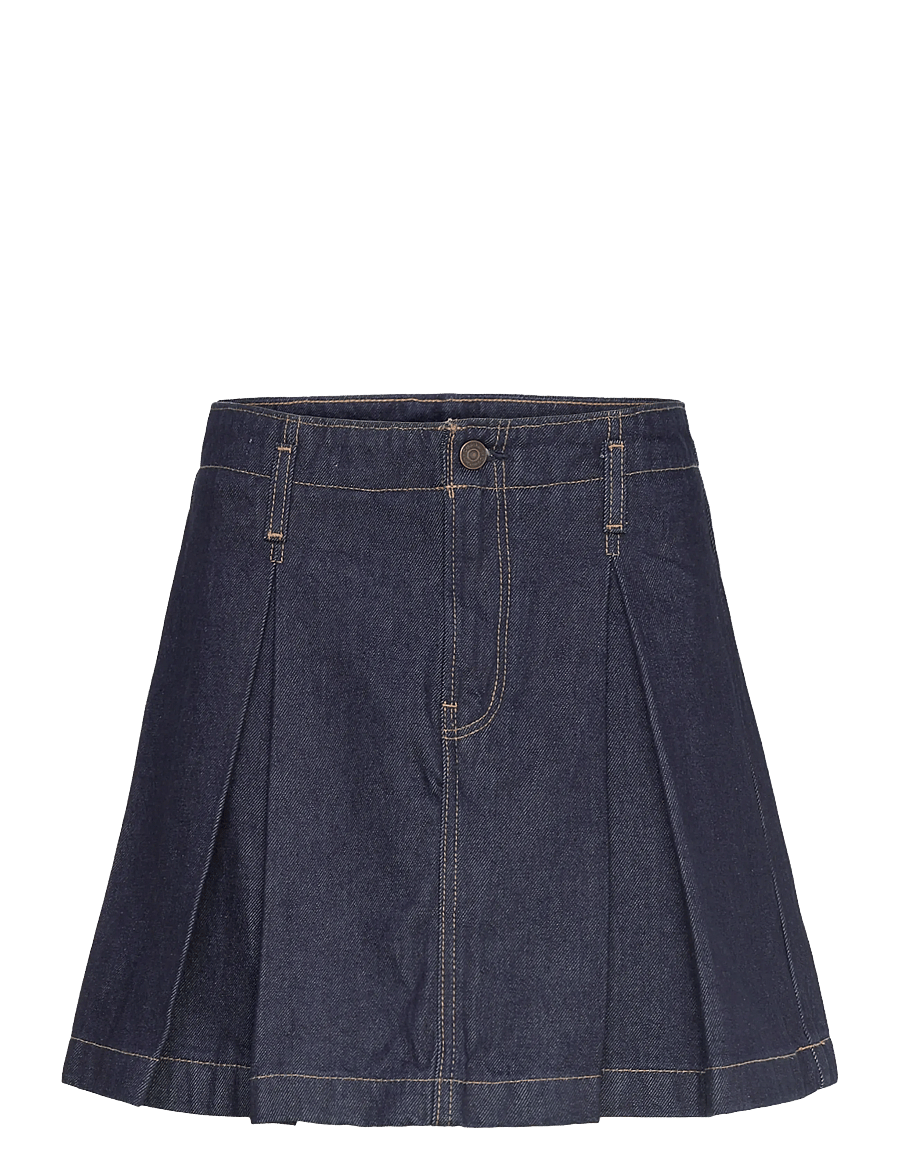 Calvin Klein Jeans - PLEATED DENIM SKIRT CK CLASSIC R - jeanskjolar - ck classic rinse - 1