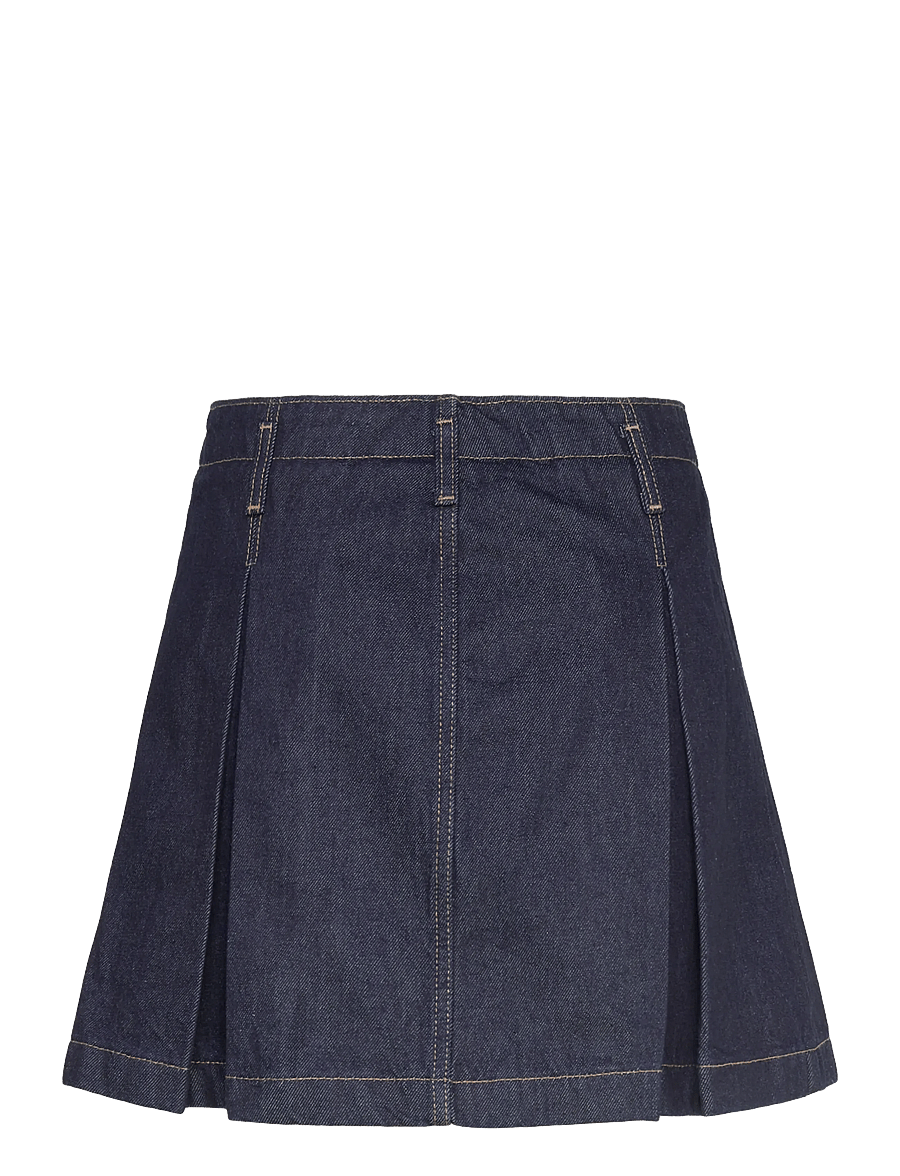 Calvin Klein Jeans - PLEATED DENIM SKIRT CK CLASSIC R - jeanskjolar - ck classic rinse - 2