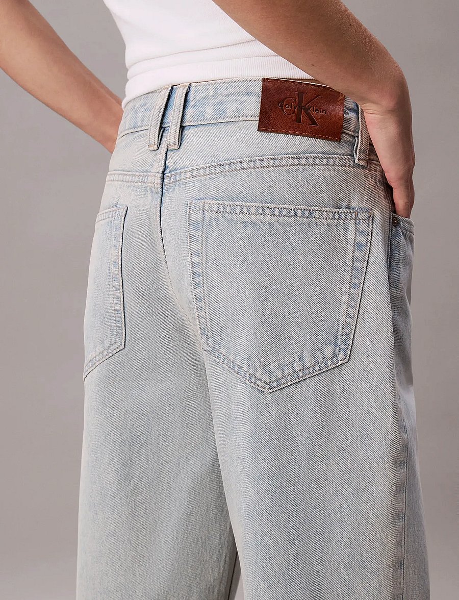 Calvin Klein Jeans - RELAXED CROP CUFF HAZY SUNSET - laia säärega teksad - hazy sunset - 4