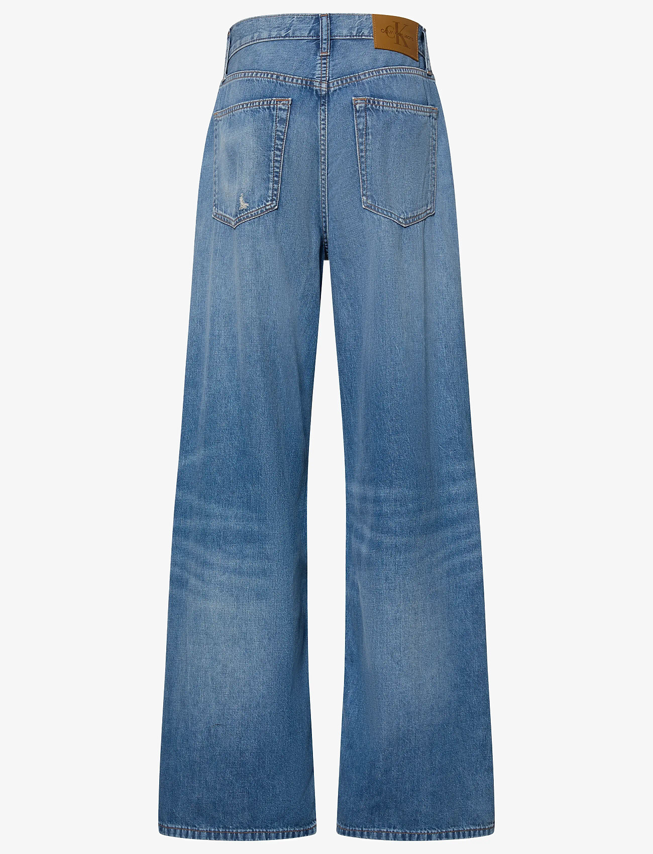 Calvin Klein Jeans - THE WIDE LEG LINEN DAYTONA - hosen mit weitem bein - daytona - 2