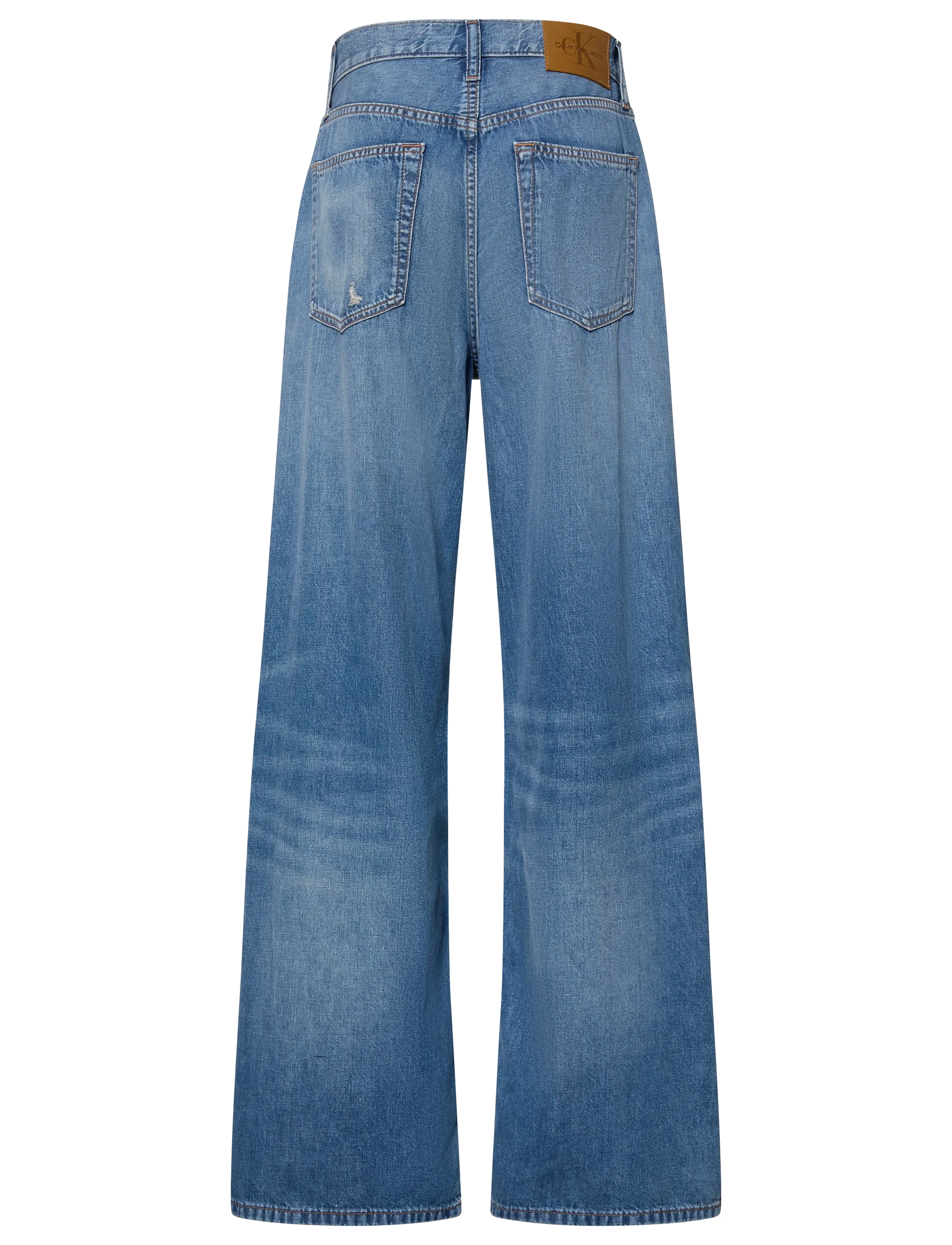 Calvin Klein Jeans - THE WIDE LEG LINEN DAYTONA - brede jeans - daytona - 2