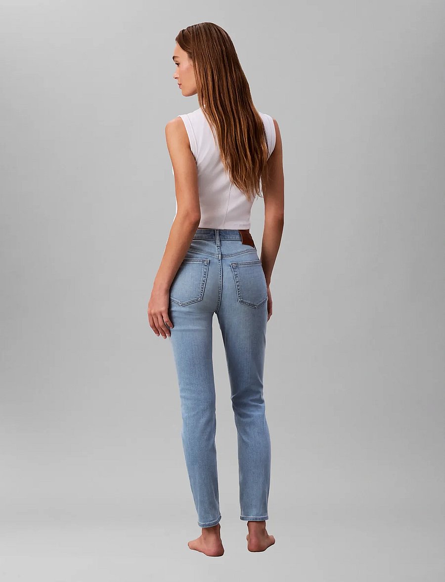 Calvin Klein Jeans - MID RISE SKINNY LIGHT CAPE - pillifarkut - light cape - 3