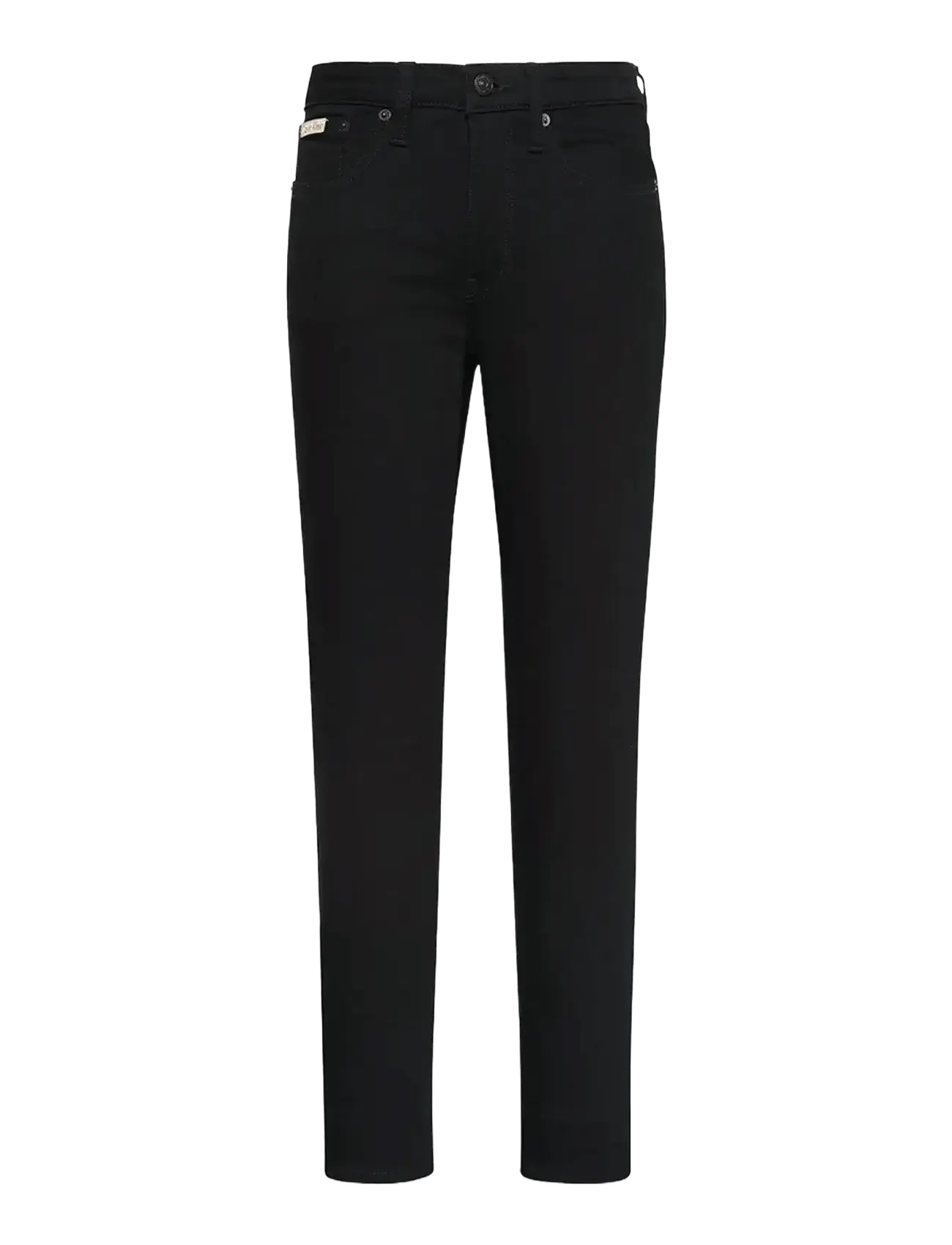 Calvin Klein Jeans MID RISE SKINNY CK CLASSIC BLACK - Põhitooted - CK CLASSIC BLACK / black