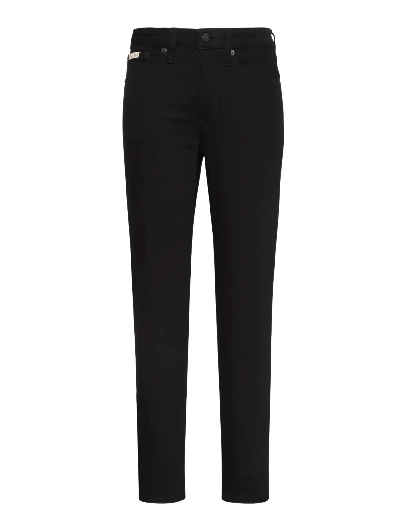 Calvin Klein Jeans - MID RISE SKINNY CK CLASSIC BLACK - skinny jeans - ck classic black - 1
