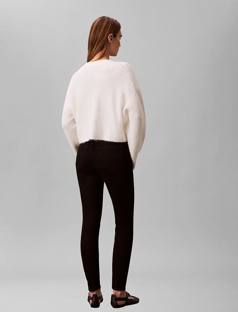 Calvin Klein Jeans - MID RISE SKINNY CK CLASSIC BLACK - skinny jeans - ck classic black - 3