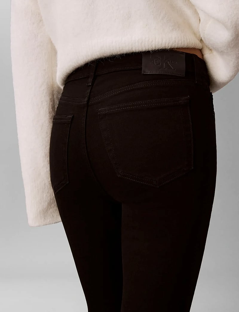 Calvin Klein Jeans - MID RISE SKINNY CK CLASSIC BLACK - skinny jeans - ck classic black - 5