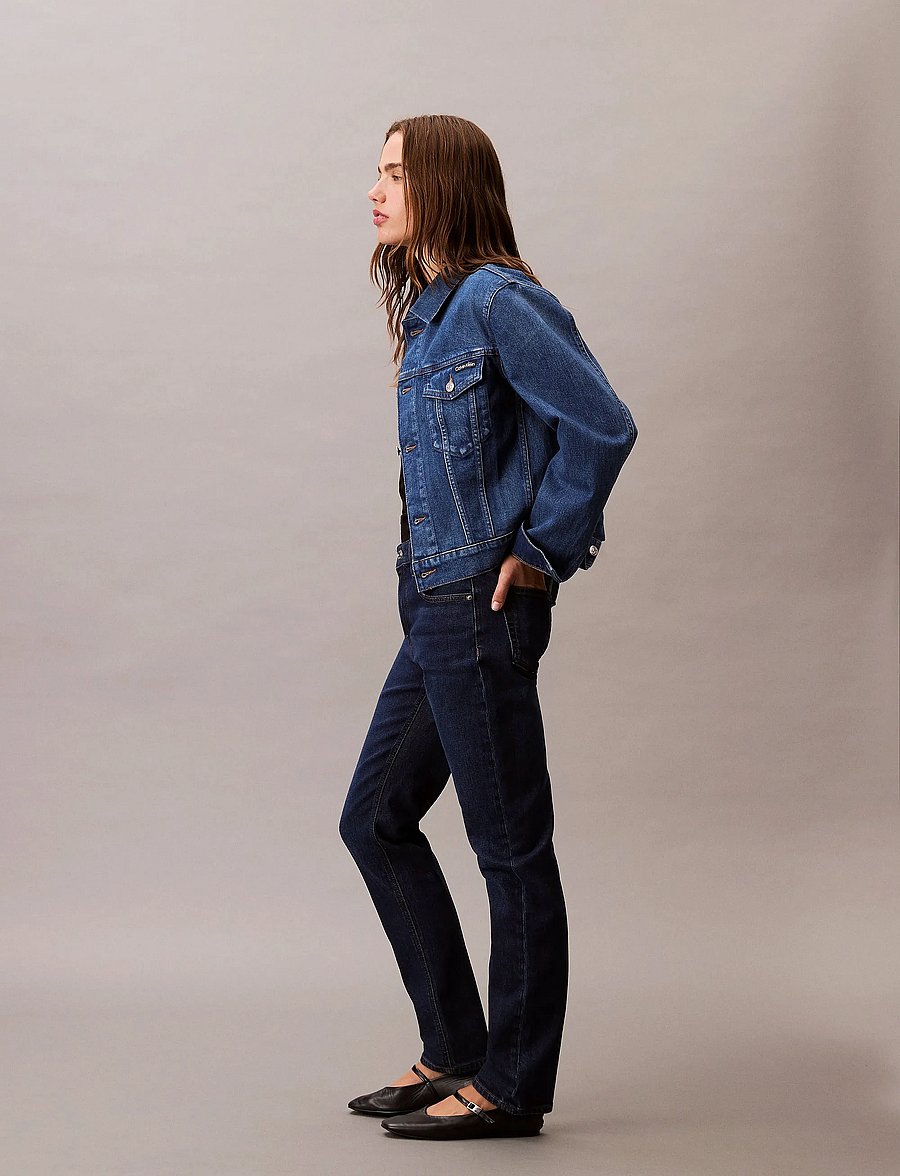 Calvin Klein Jeans - MID RISE SLIM BLUE ORBIT - slim jeans - blue orbit - 3